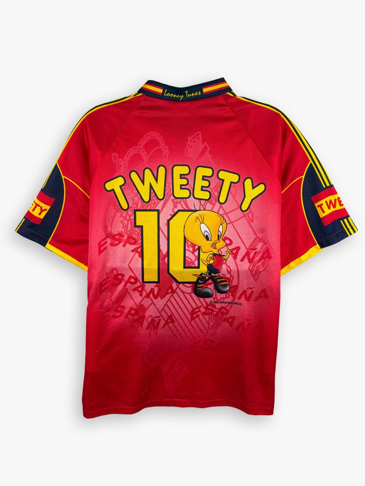 2000 Looney Tunes Spain Tweety Football Shirt
