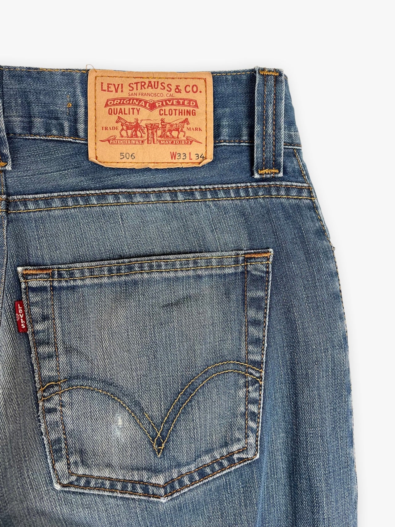 Levi's 506 Standard Straight Leg Jeans