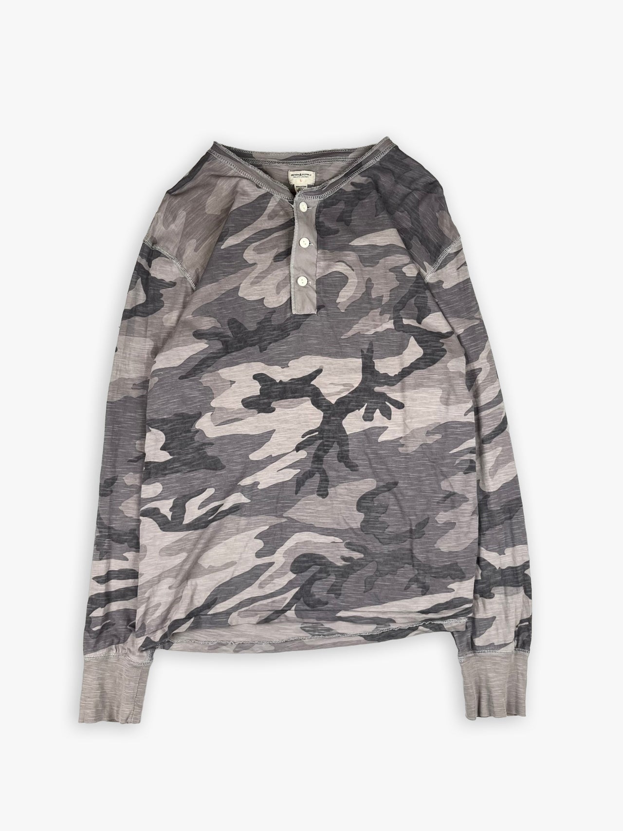 Ralph Laurem Denim & Supply Henley Long-sleeve Shirt