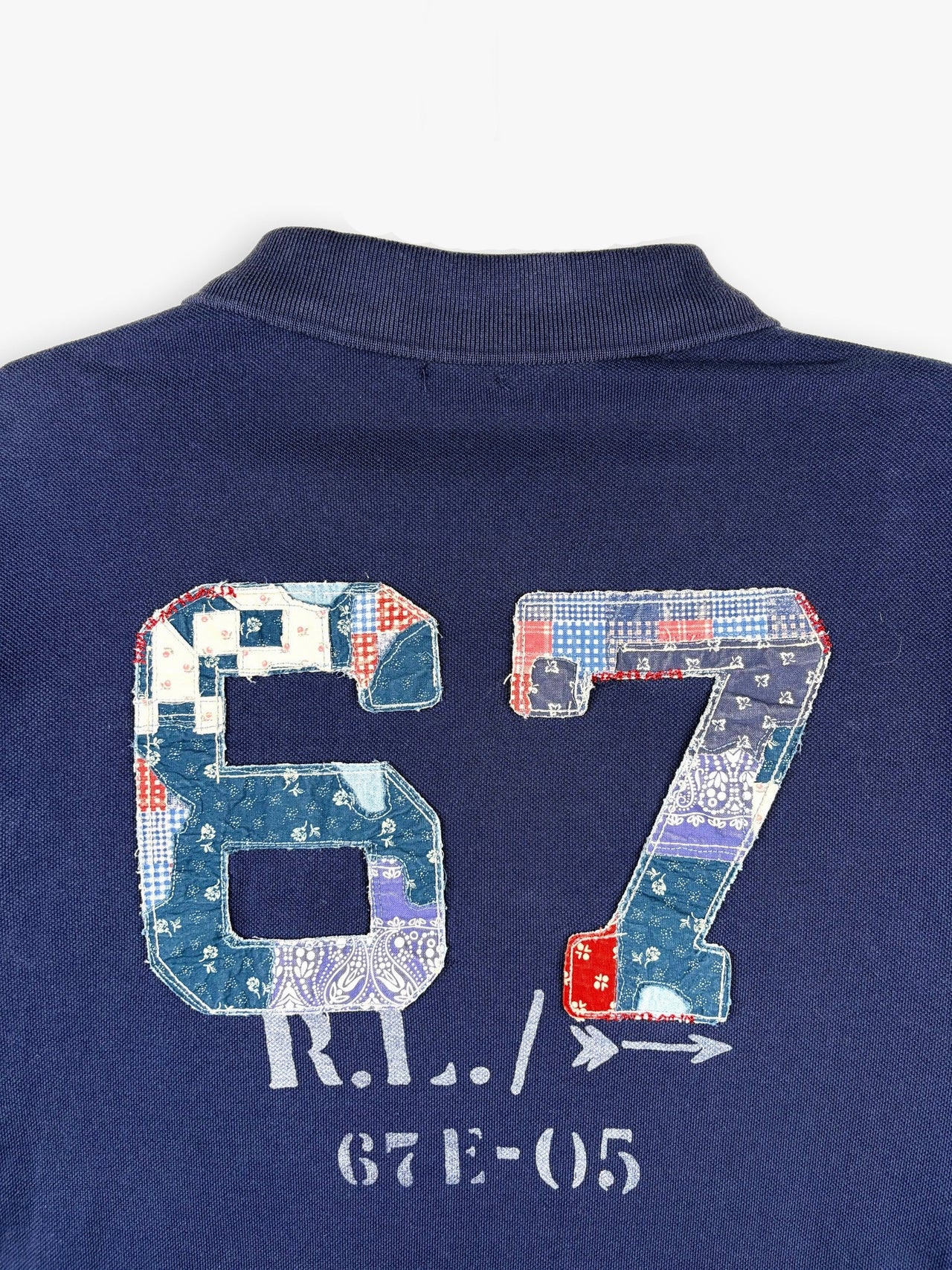 Polo Ralph Lauren Patchwork 67 Big Pony Polo Shirt