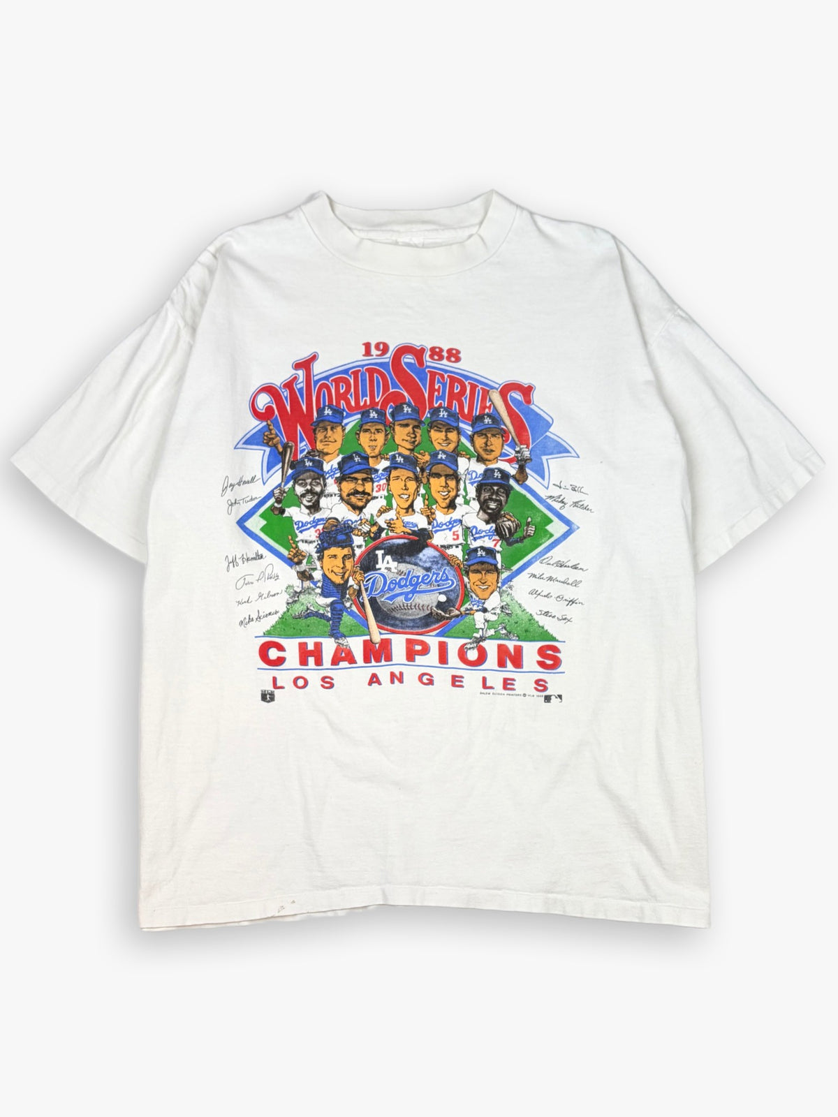 1988 Los Angeles Dodgers World Series Champions T-Shirt
