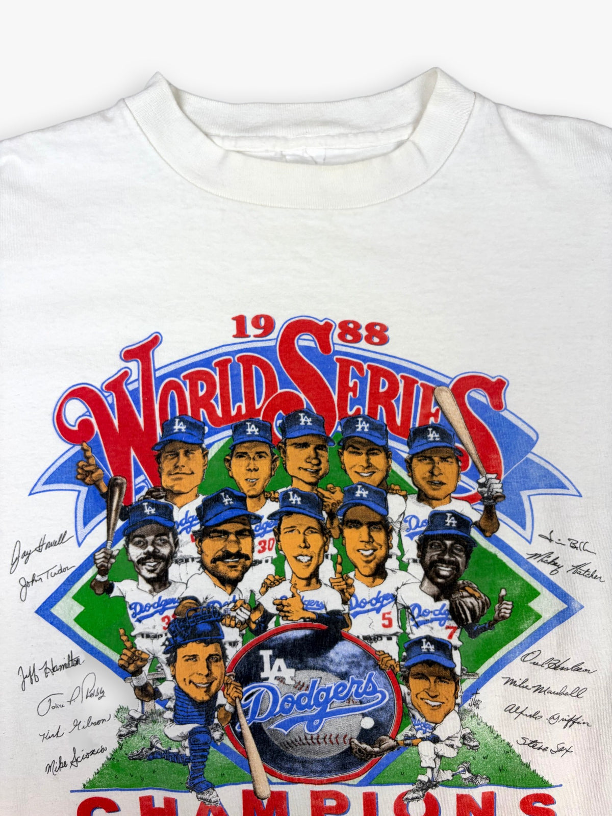 1988 Los Angeles Dodgers World Series Champions T-Shirt