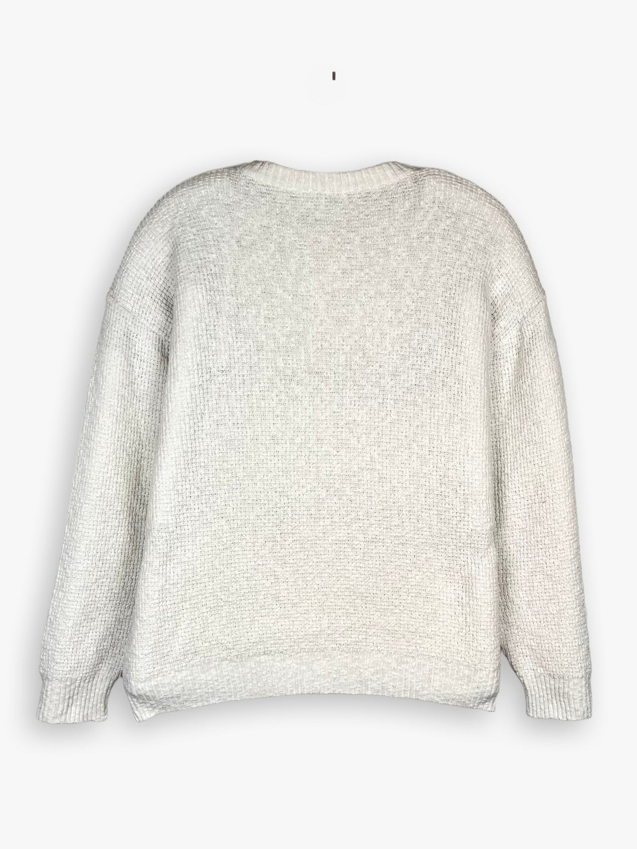 1980s Chemise Lacoste Waffle Knit Sweater