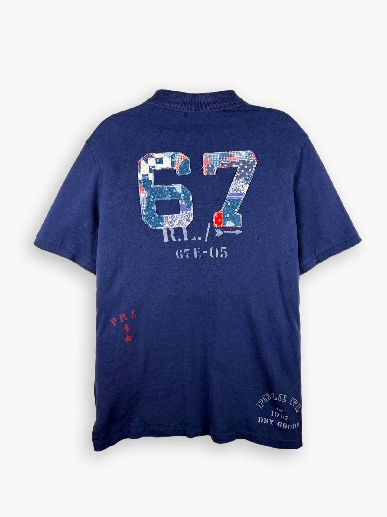 Polo Ralph Lauren Patchwork 67 Big Pony Polo Shirt