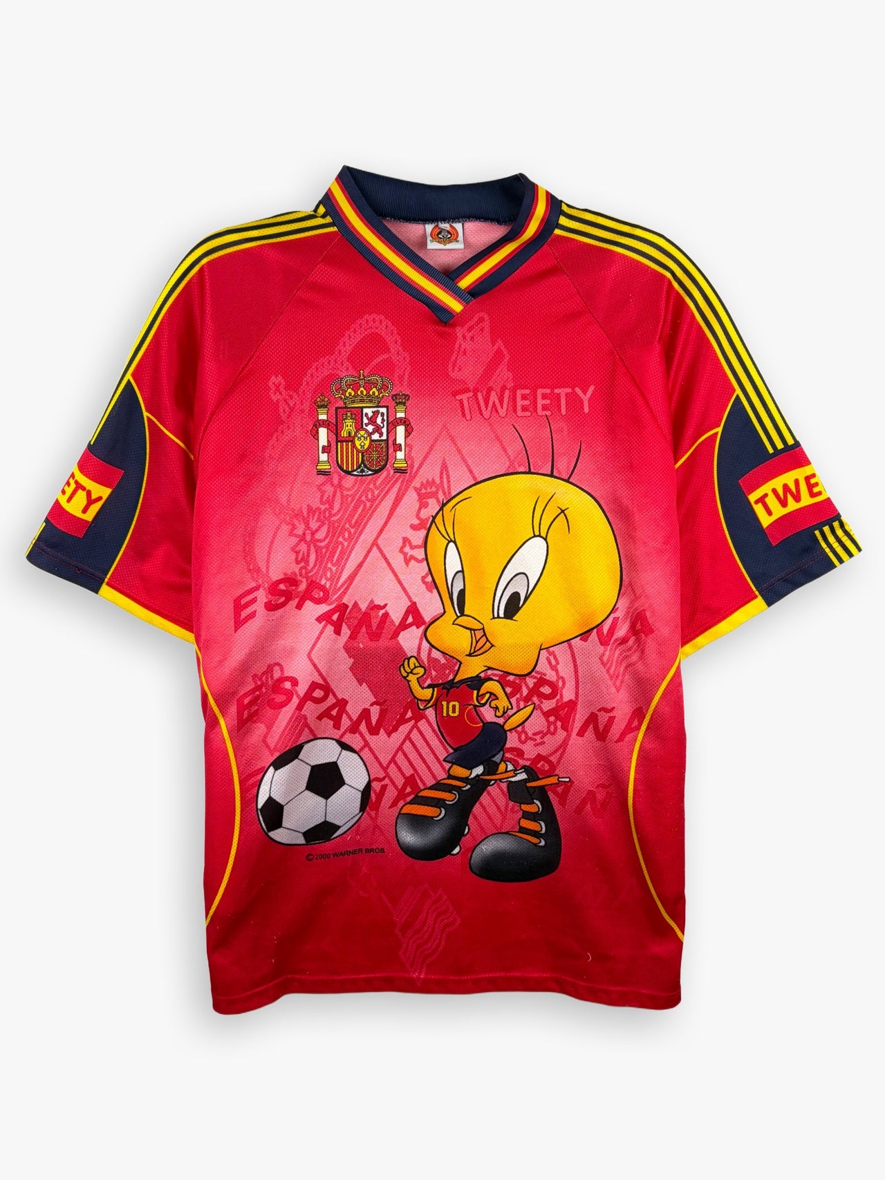 2000 Looney Tunes Spain Tweety Football Shirt
