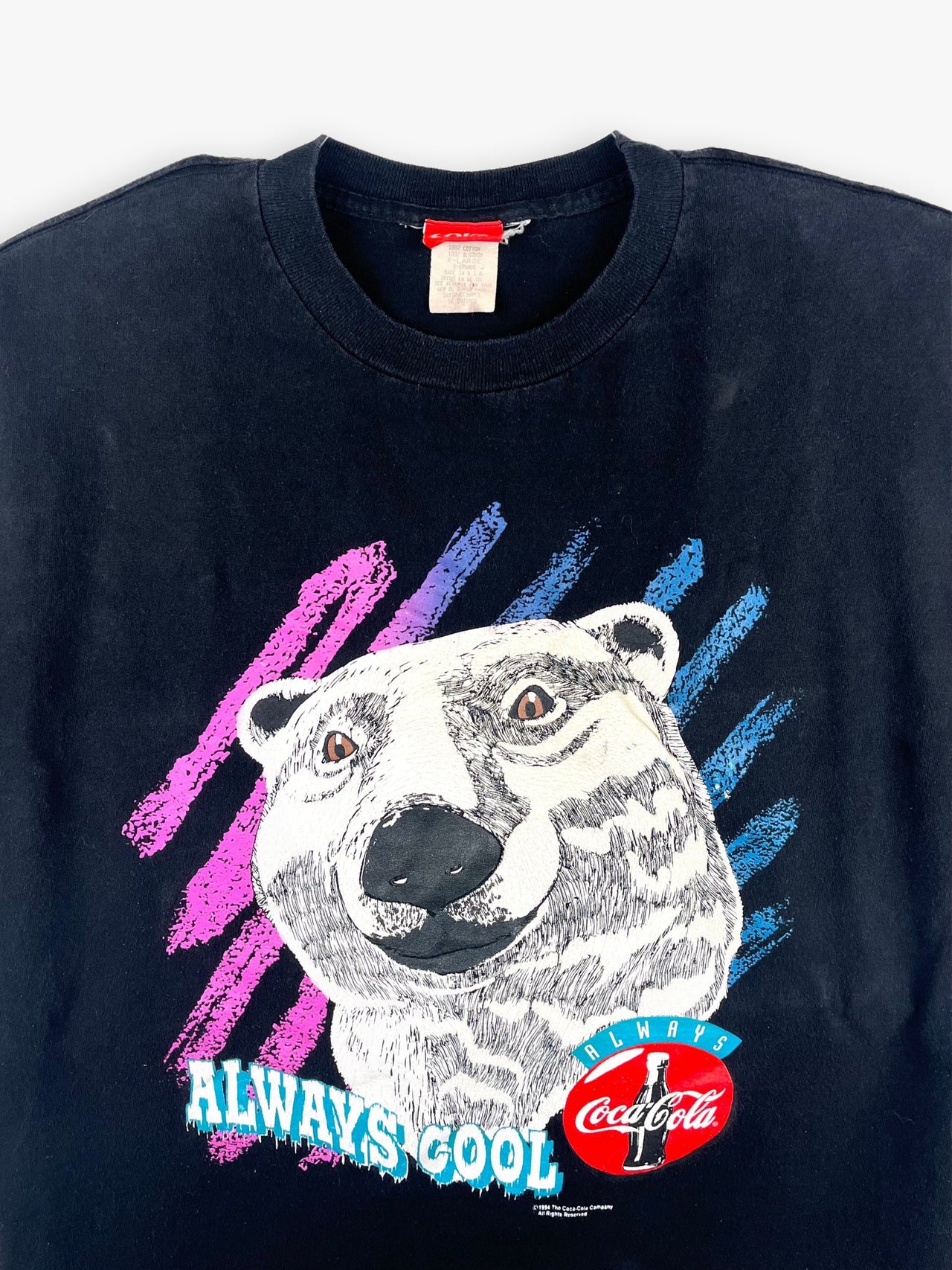 1994 Coca-Cola Polar Bear T-Shirt
