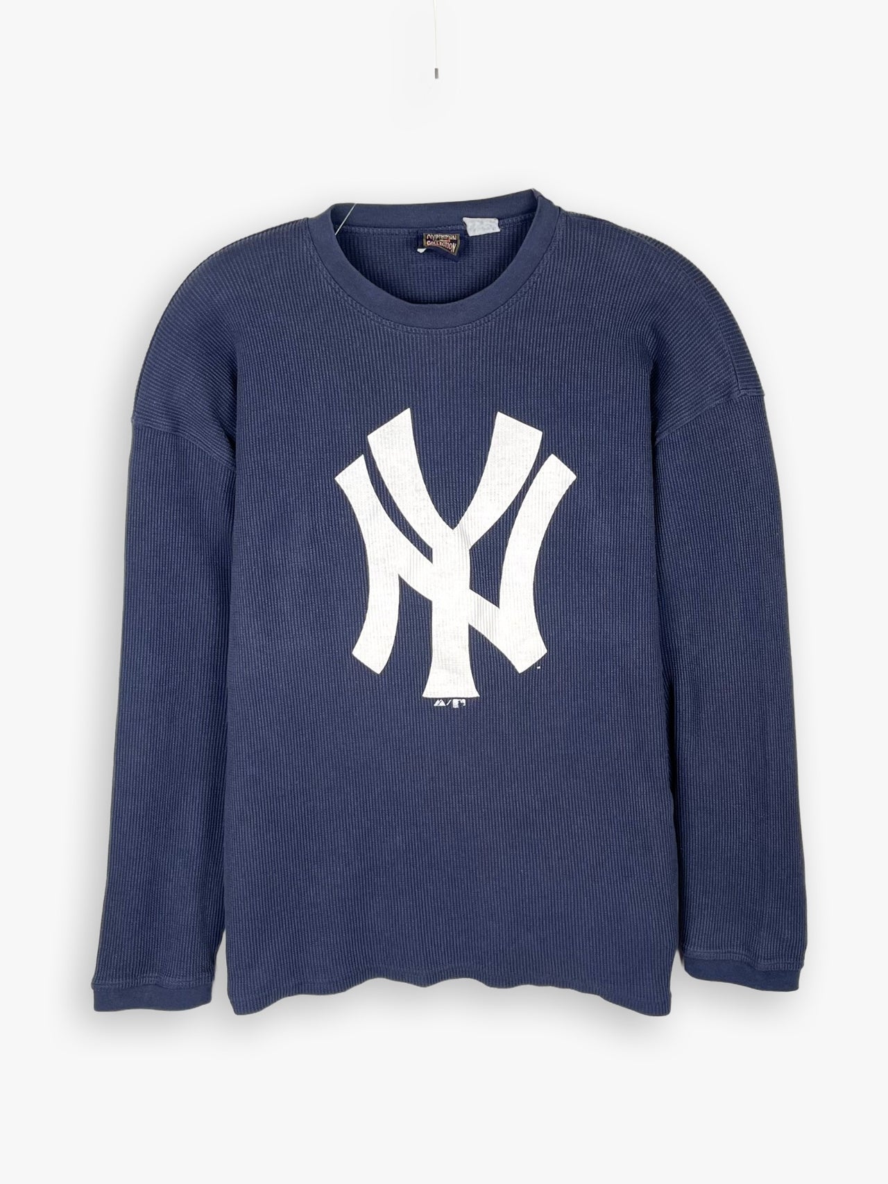 Majestic Cooperstown Collection New York Yankees Waffle Long-sleeve Shirt