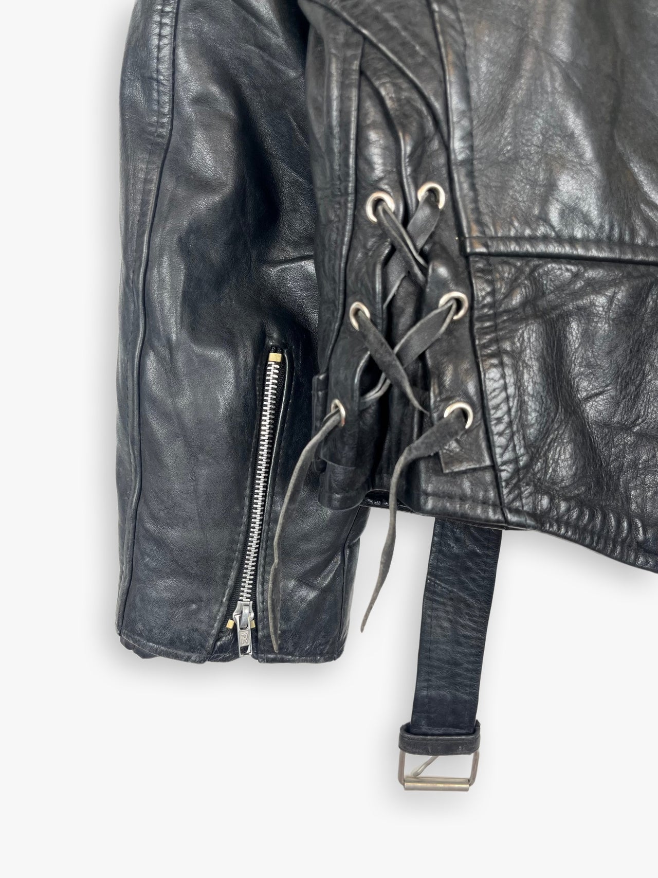 Vintage Biker Leather Jacket