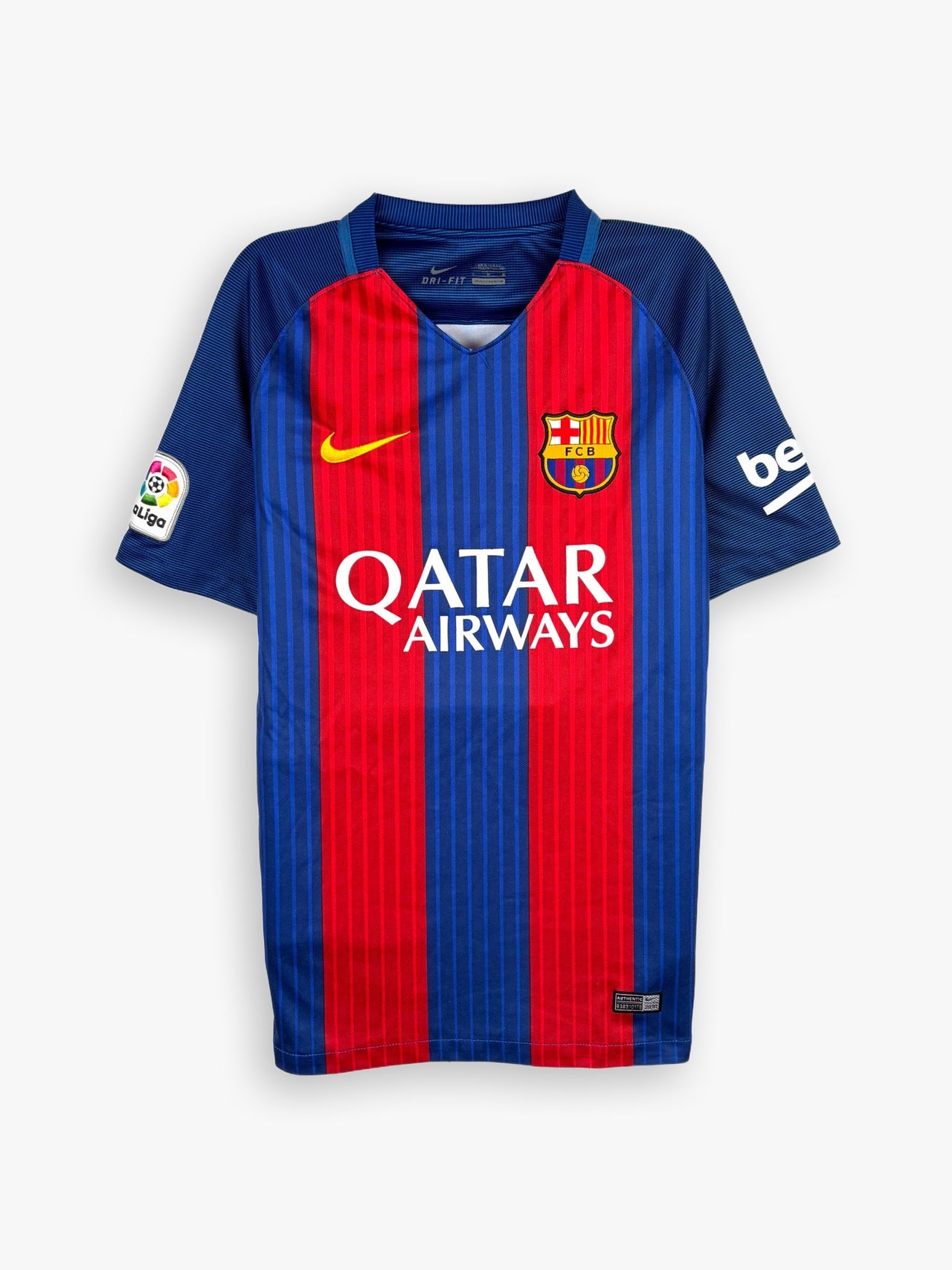 2016-2017 Nike FC Barcelona La Liga Home Kit Shirt