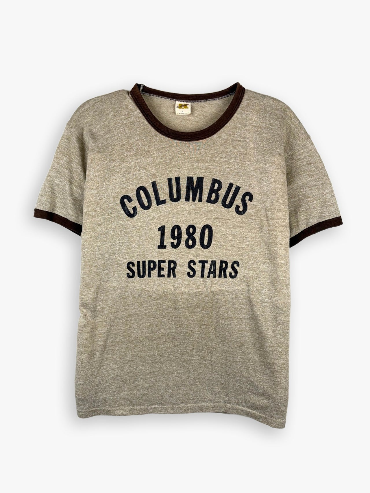 1980s Russell Athletic Columbus 1980 Super Stars Ringer T-Shirt