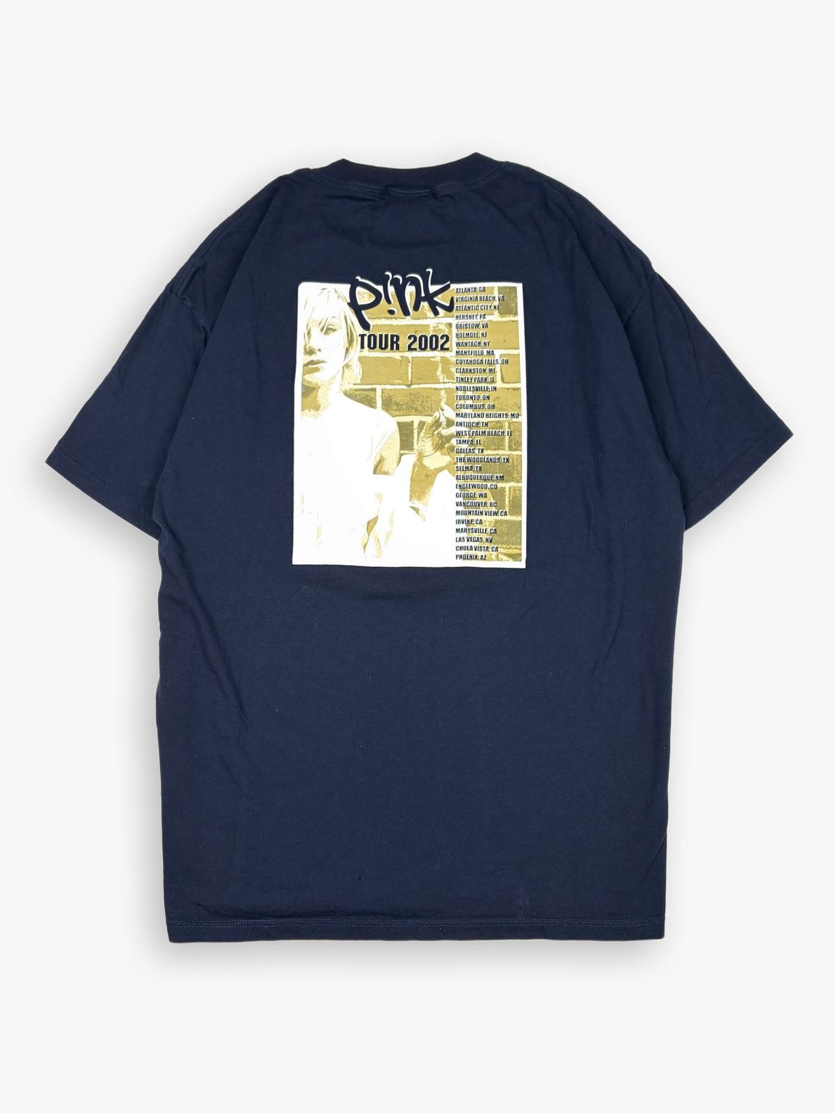 2002 Pink Missundaztood Tour T-Shirt