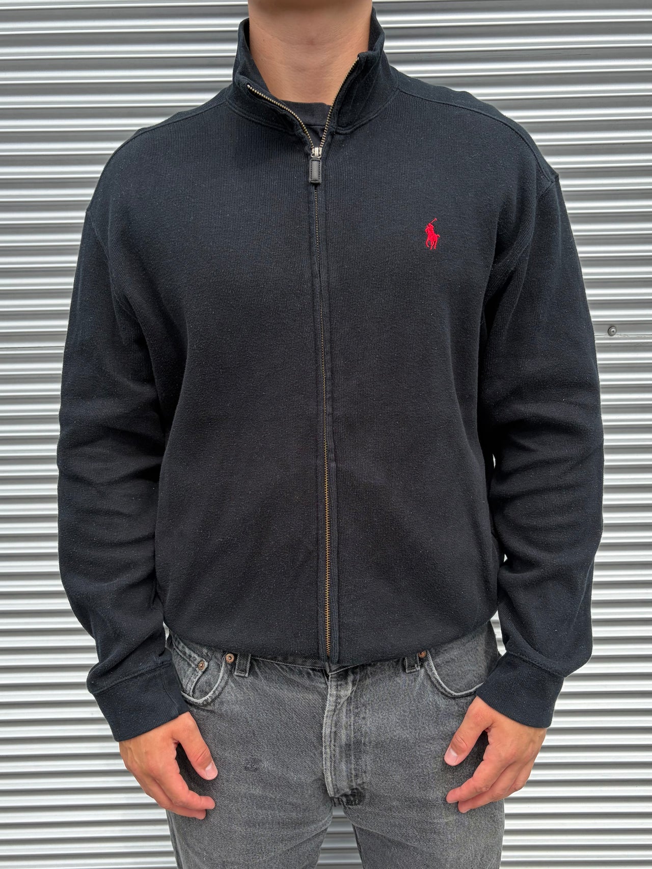 1990s Polo Ralph Lauren Zip-Up Sweatshirt