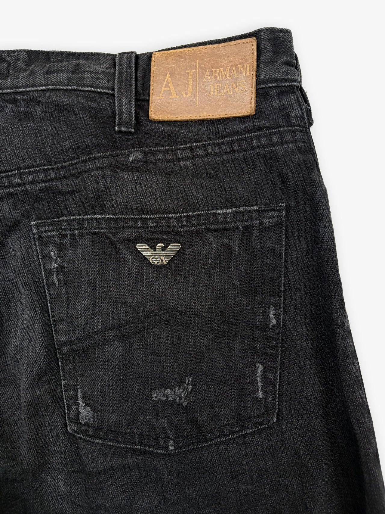 Armani Jeans Straight Leg Jeans