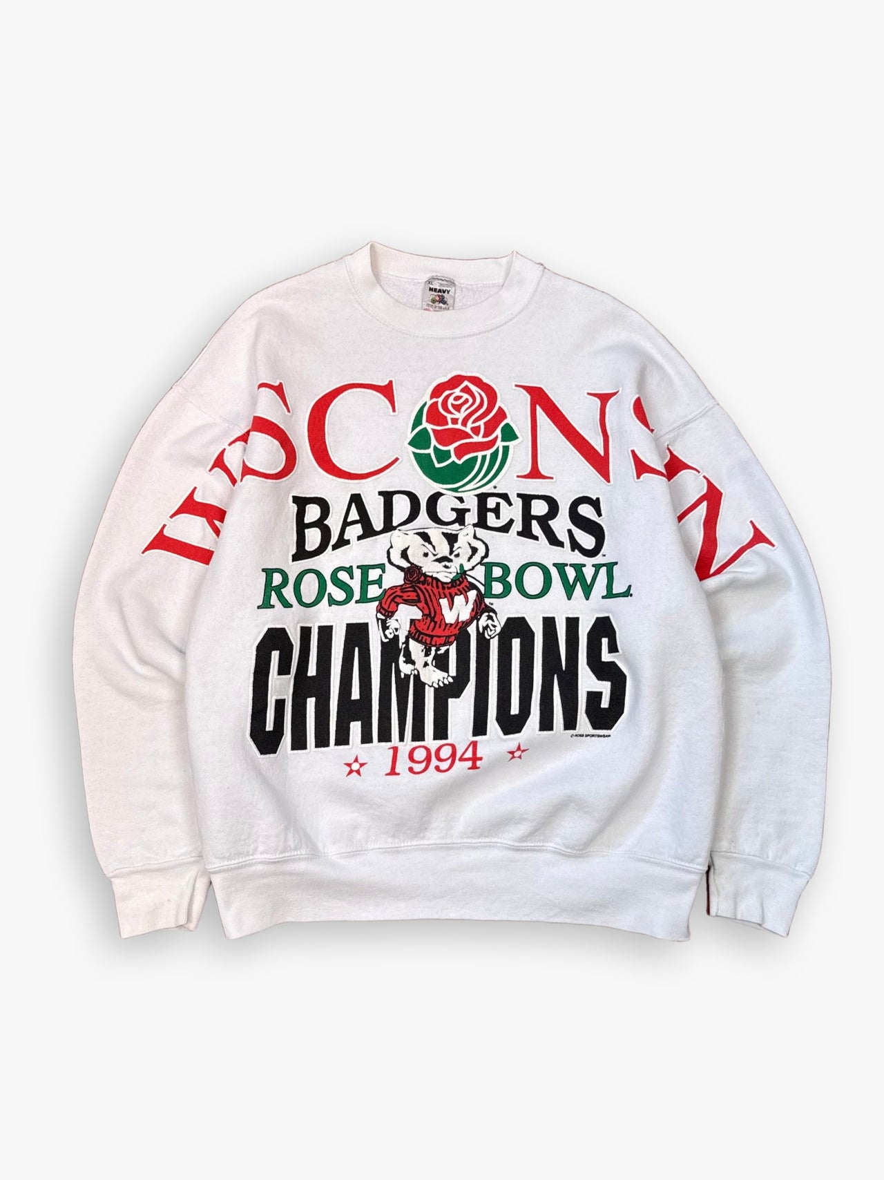 1994 Wisconsin Badgers Rose Bowl Champions Sweatshirt