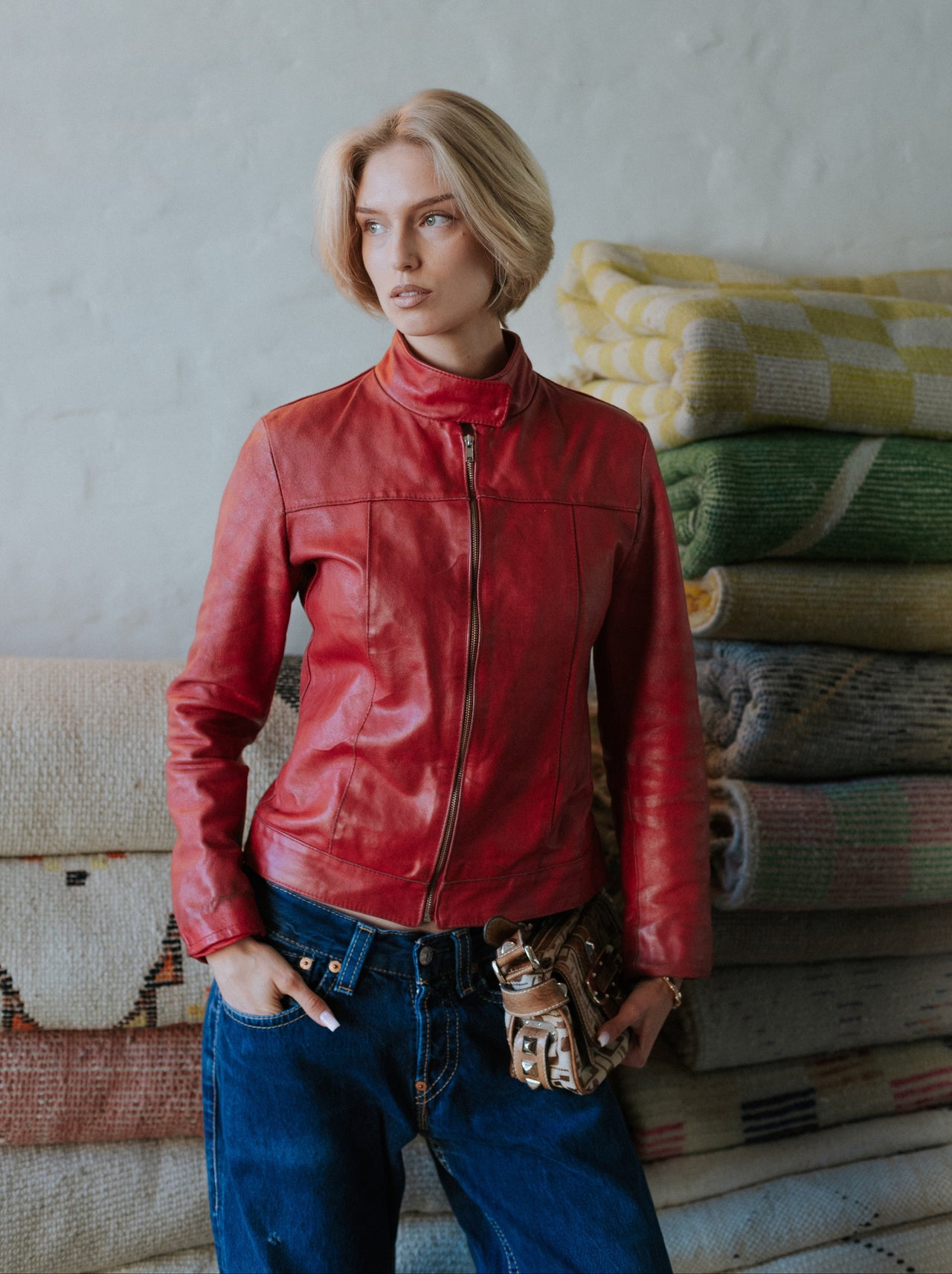 Women’s Ké Leather Jacket