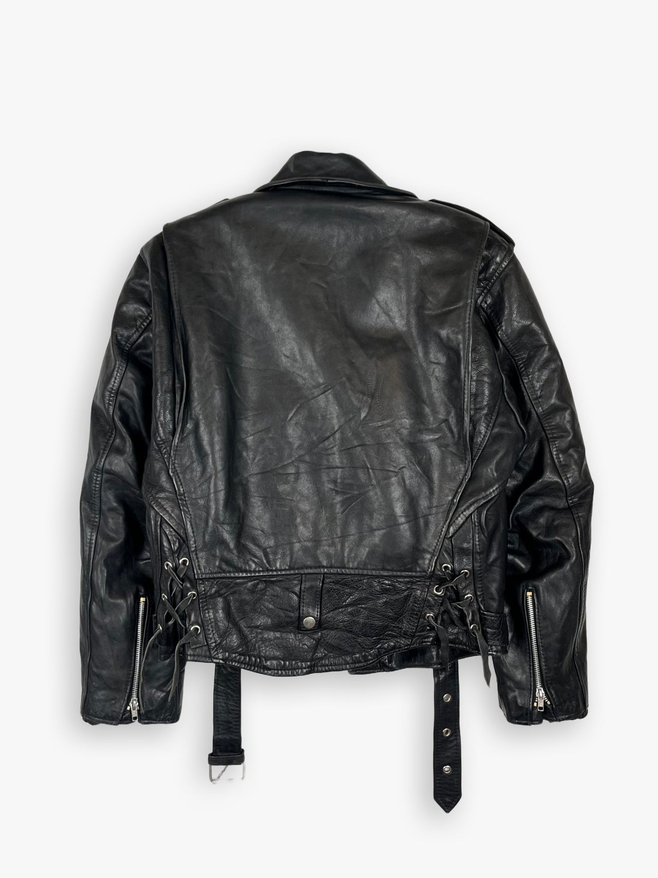 Vintage Biker Leather Jacket