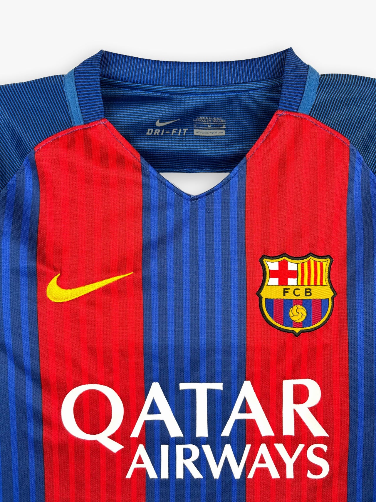 2016-2017 Nike FC Barcelona La Liga Home Kit Shirt