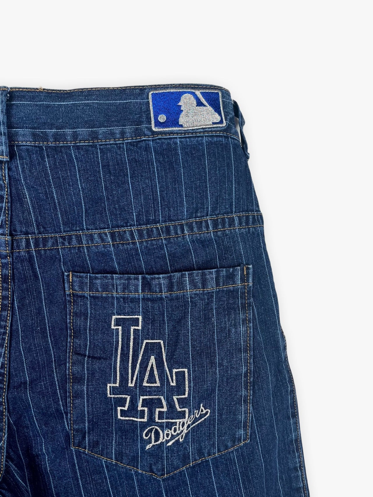 Majestic LA Dodgers MLB Denim Shorts