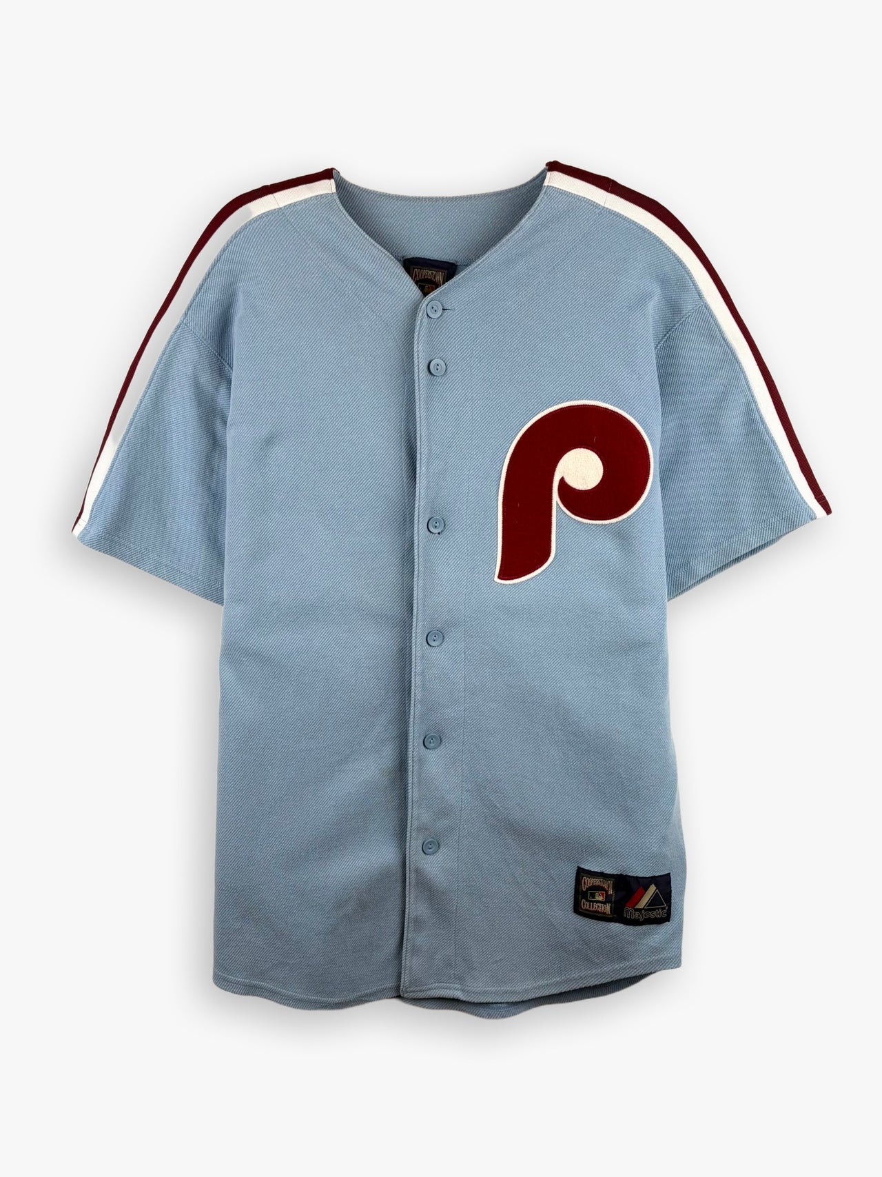 1980s Majestic Cooperstown Collection Philadelphia Phillies Mike Schmidt MLB Jersey