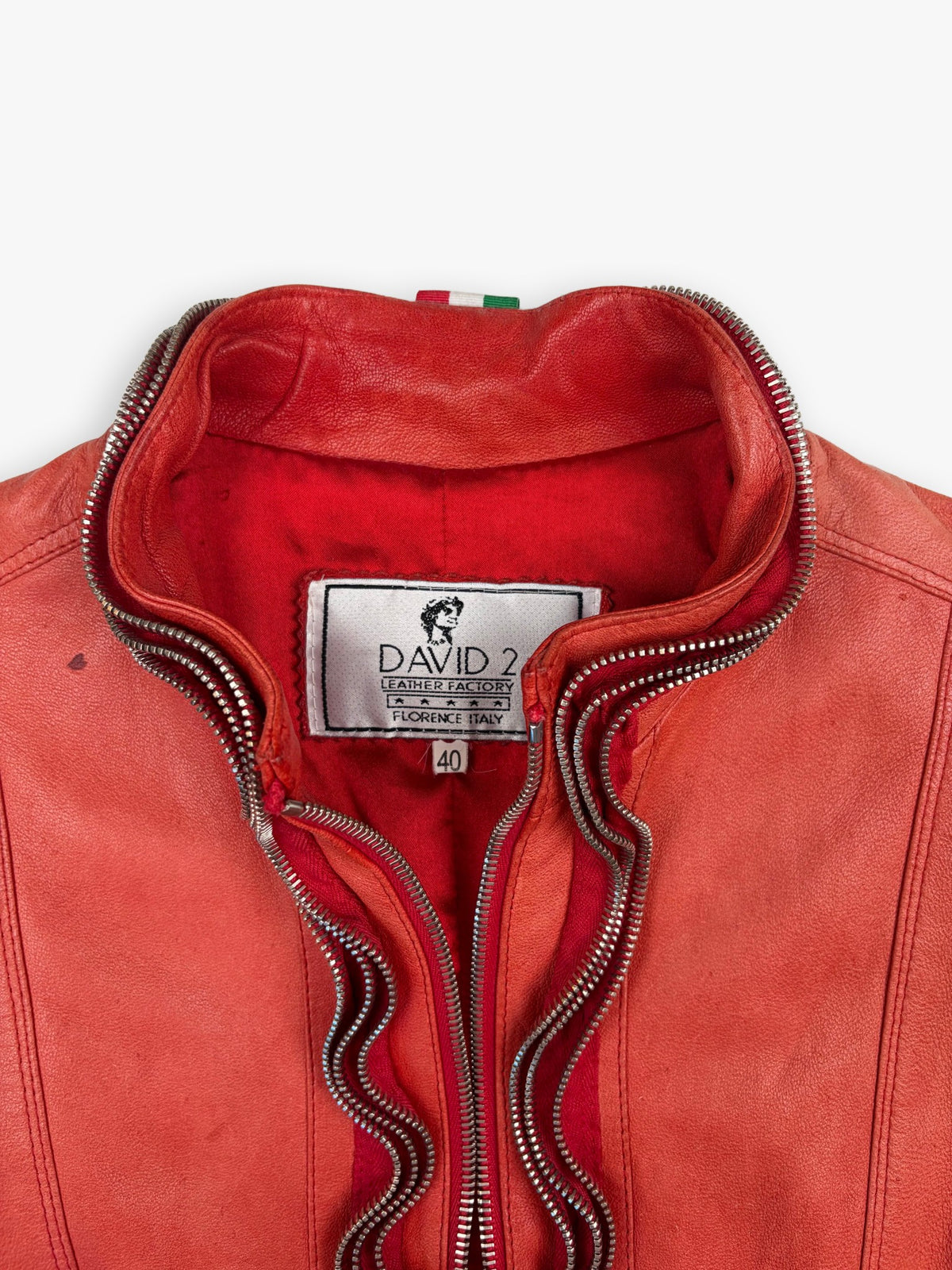 1990s Women’s David 2 Leather Jacket
