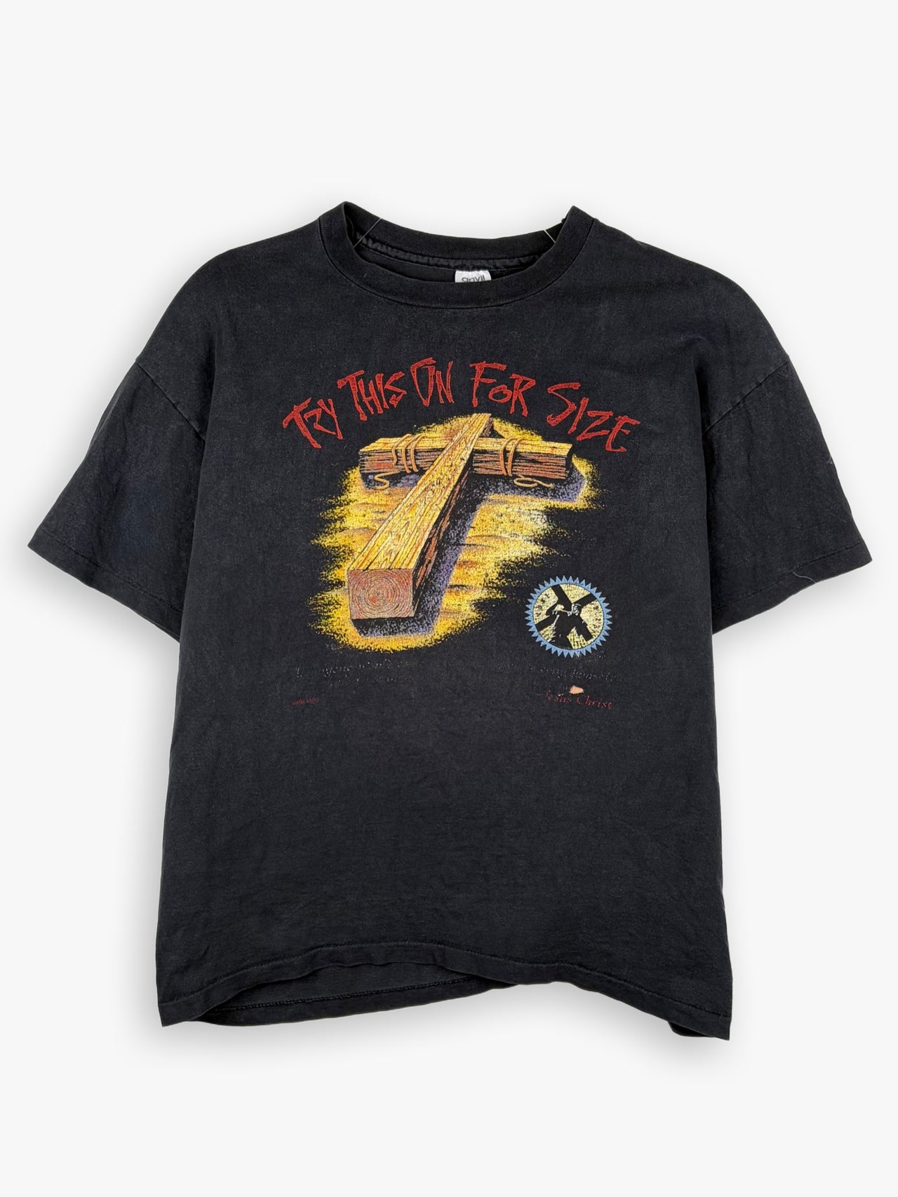 1990s Christ ”Try This On For Size” T-Shirt