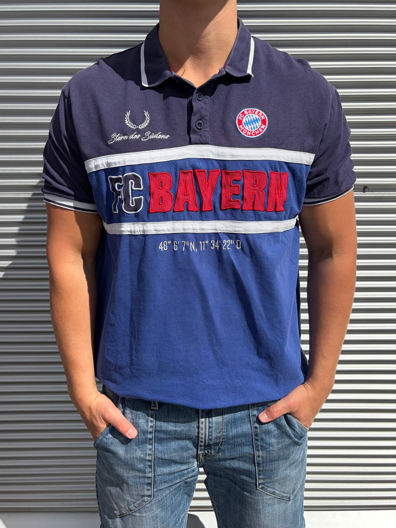 1990s Bayern München Polo Shirt