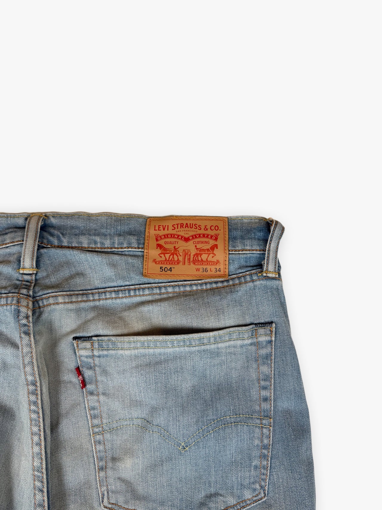Levi’s 504 Straight Leg Jeans