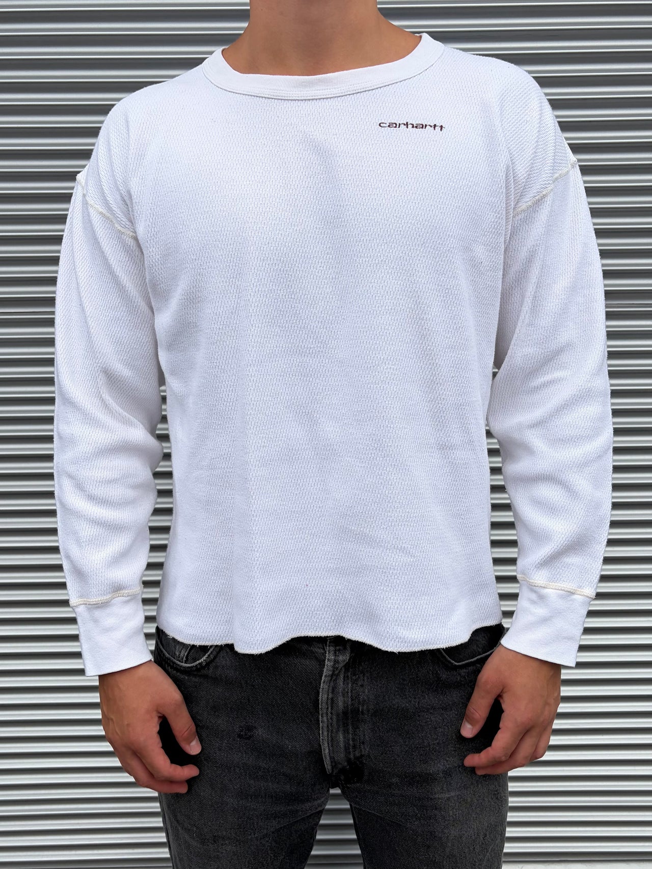 2000s Carhartt Thermal Long-sleeve Shirt