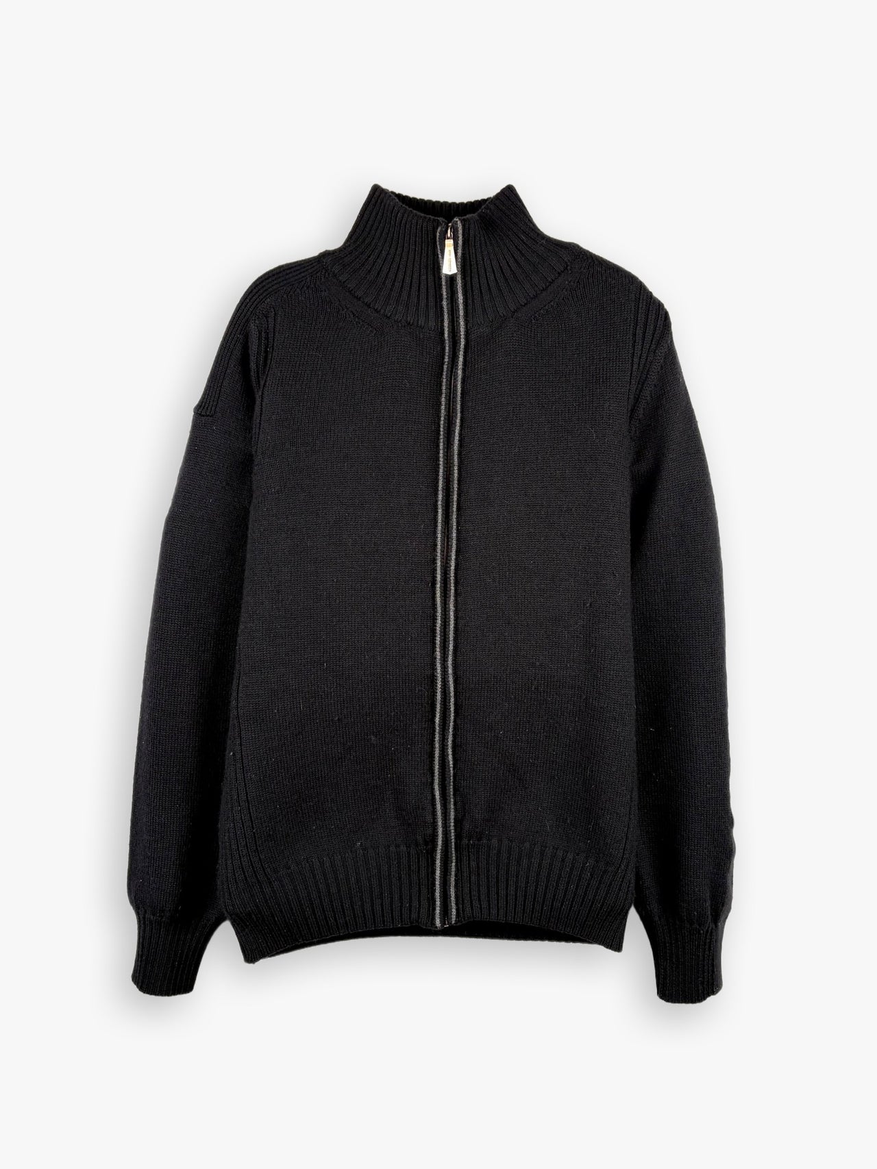 Trussardi Jeans Zip Up Knit Sweater