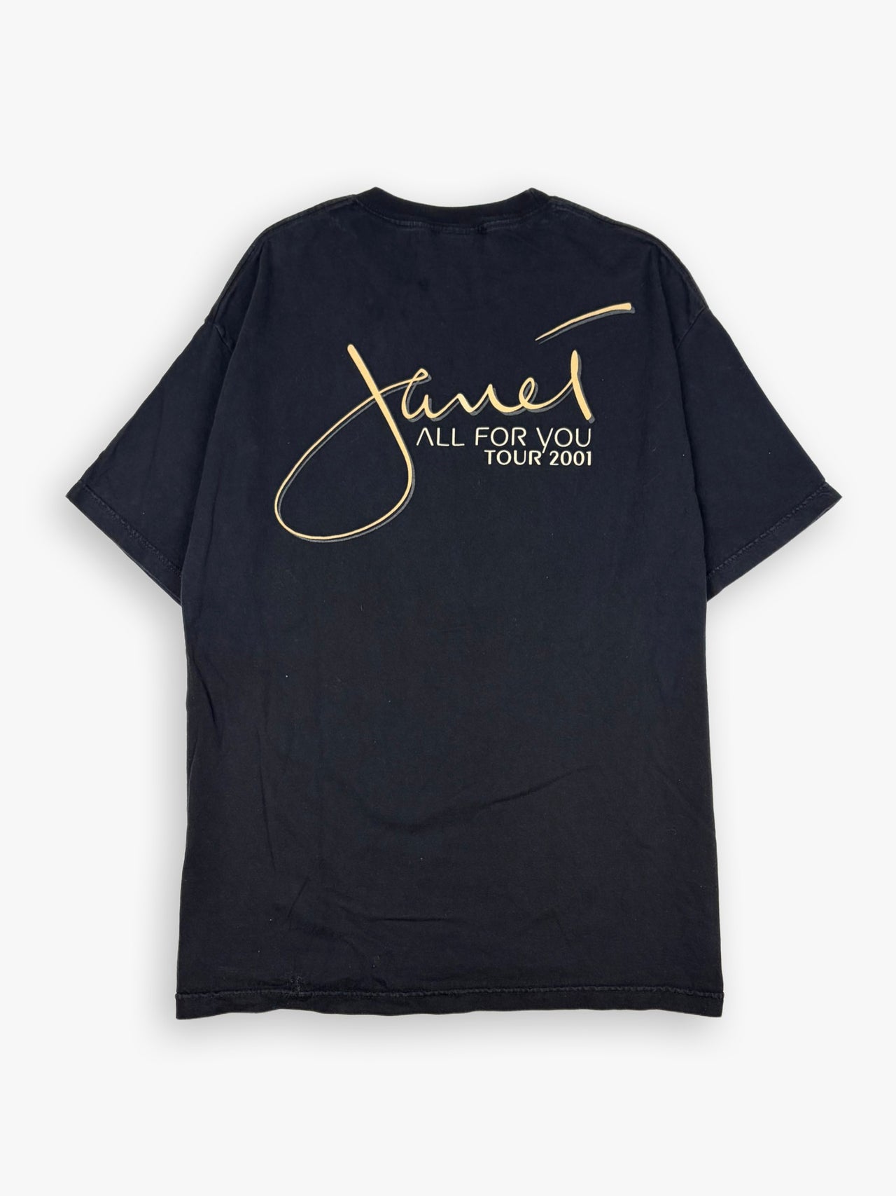 2001 Janet Jackson All For You Tour T-Shirt