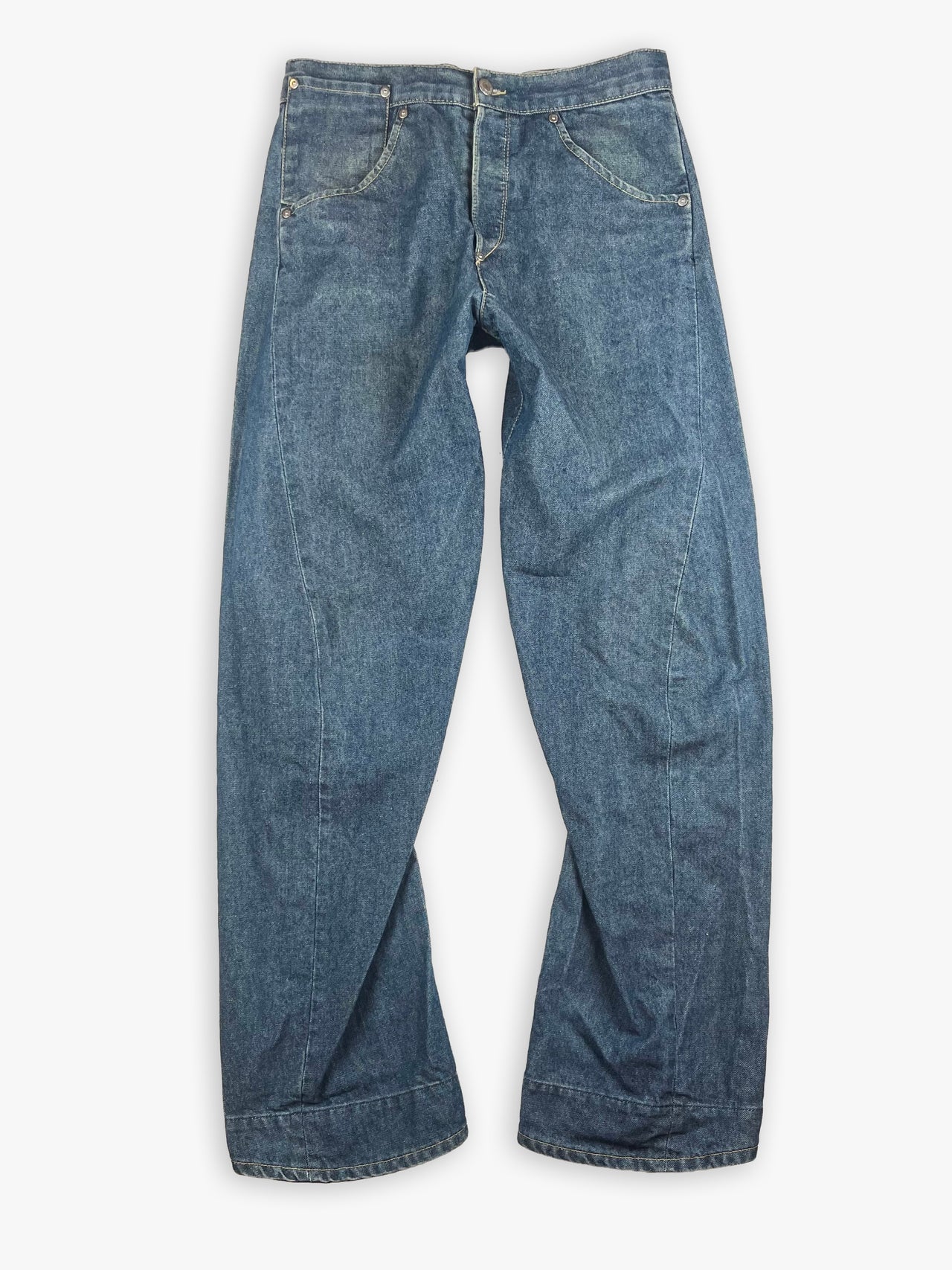 2000s Levi’s Engineered Flared Twisted Seam Jeans