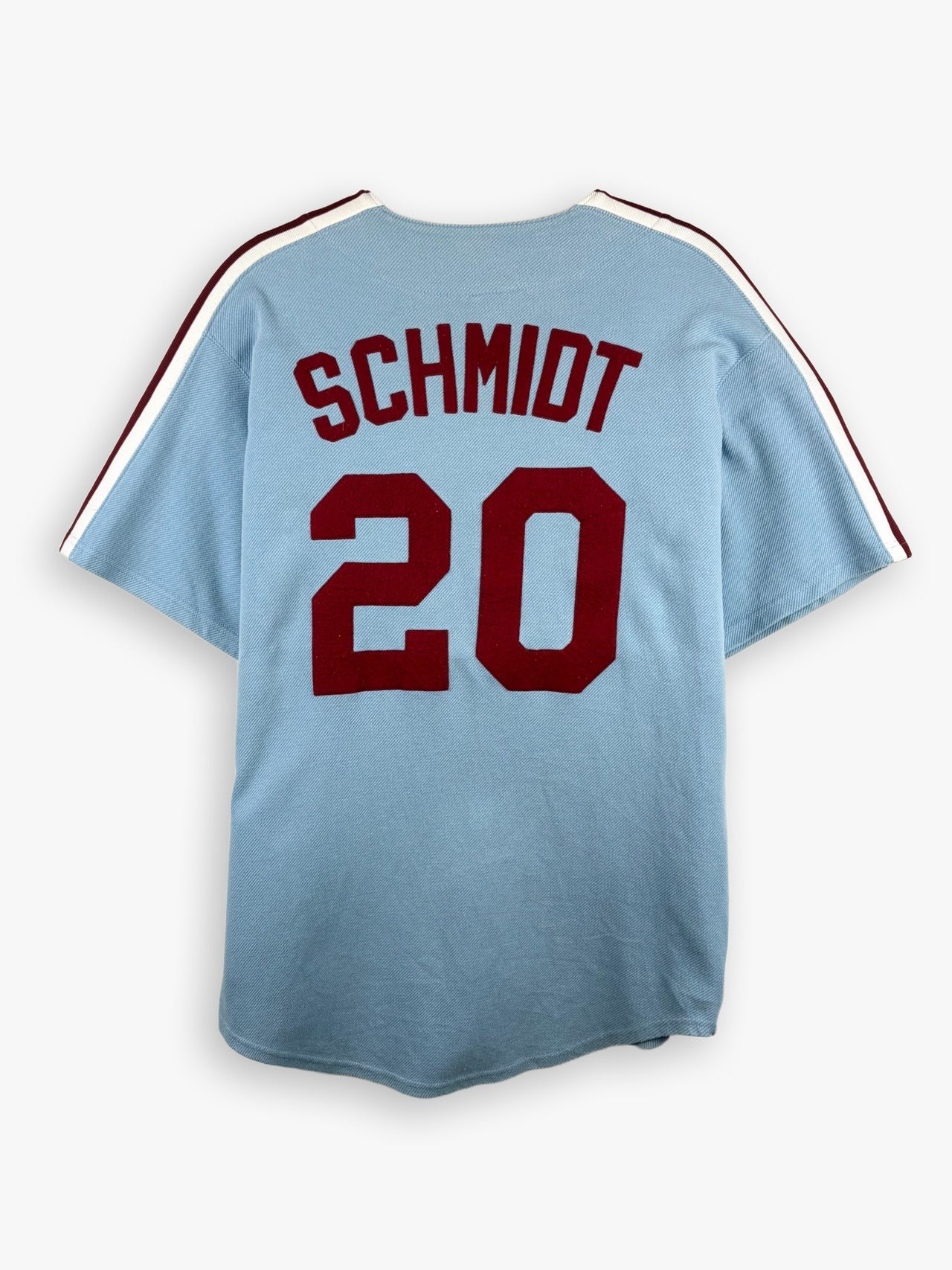 1980s Majestic Cooperstown Collection Philadelphia Phillies Mike Schmidt MLB Jersey