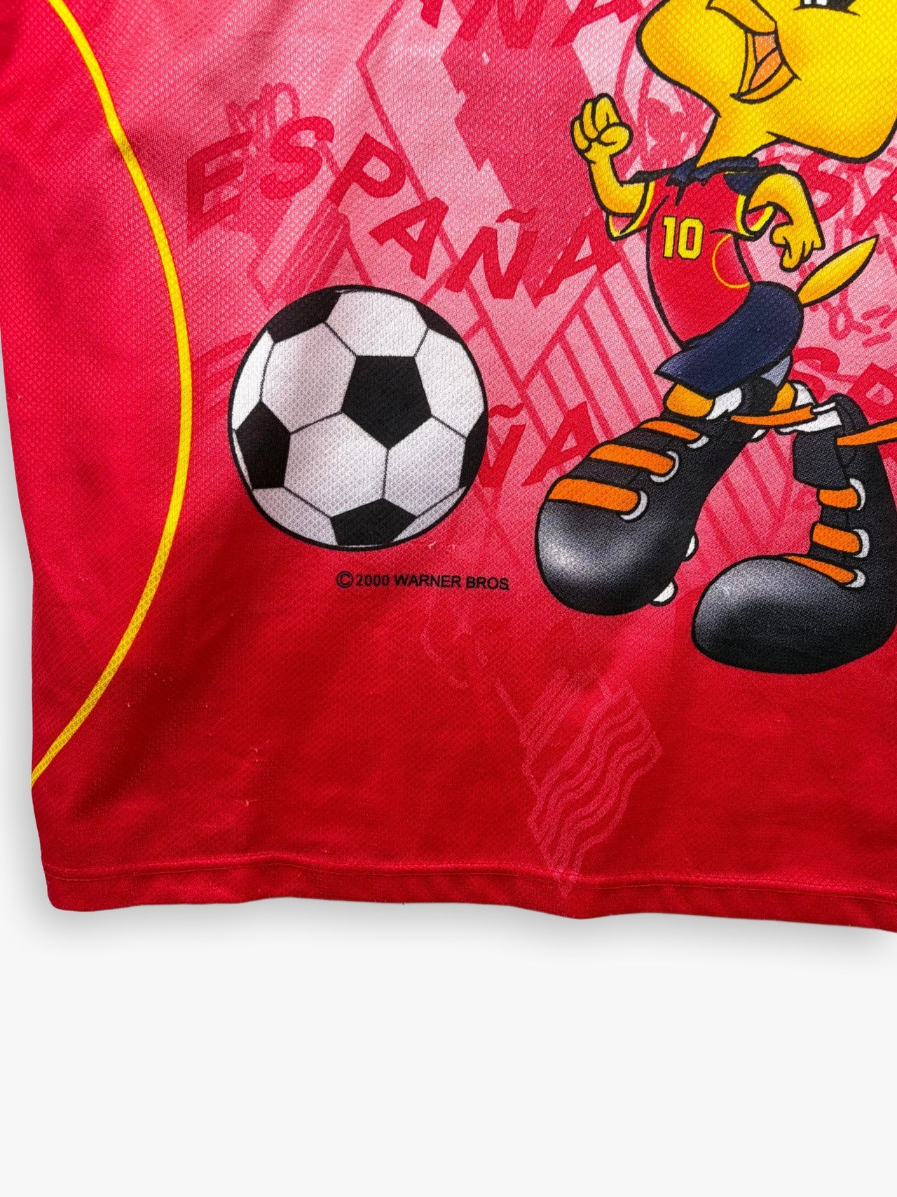 2000 Looney Tunes Spain Tweety Football Shirt