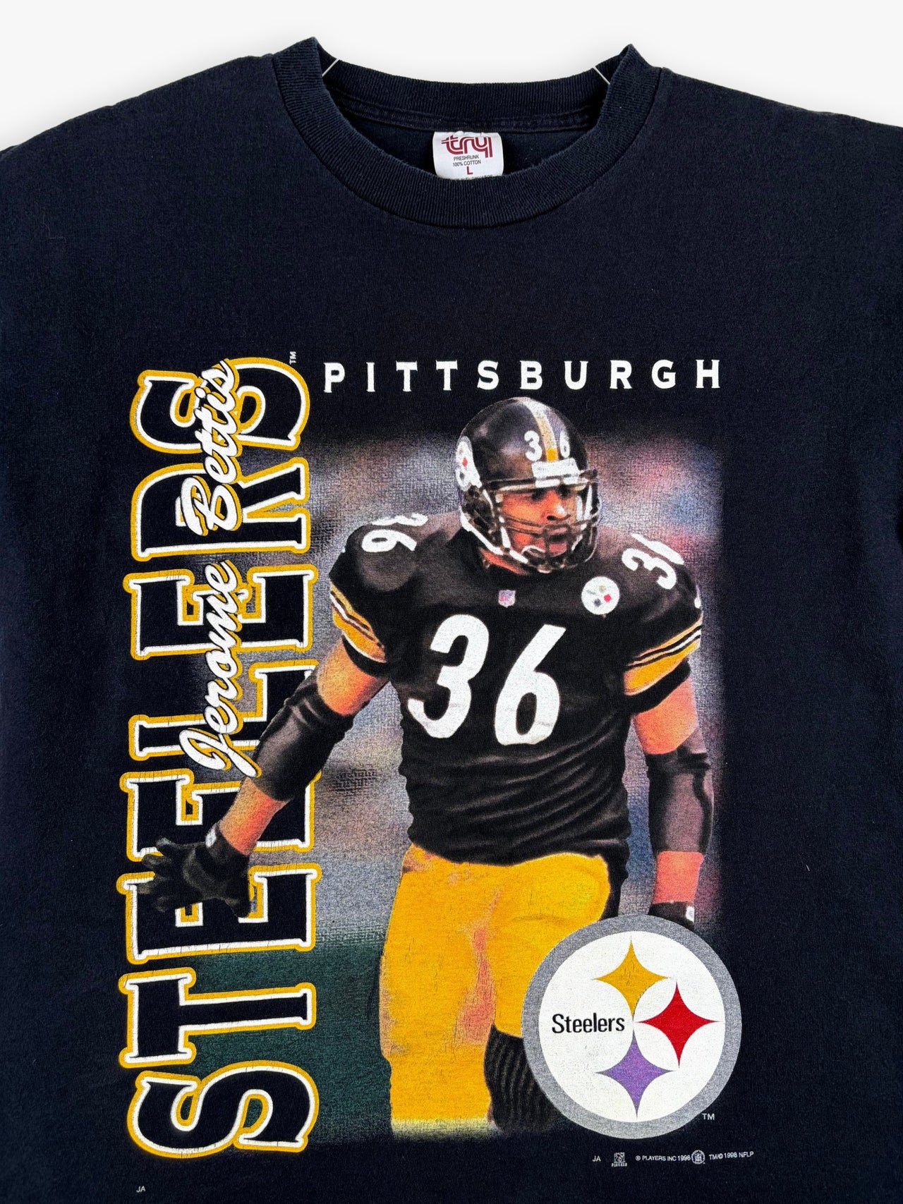 1998 NFL Pittsburgh Steelers Jerome Bettis T-Shirt