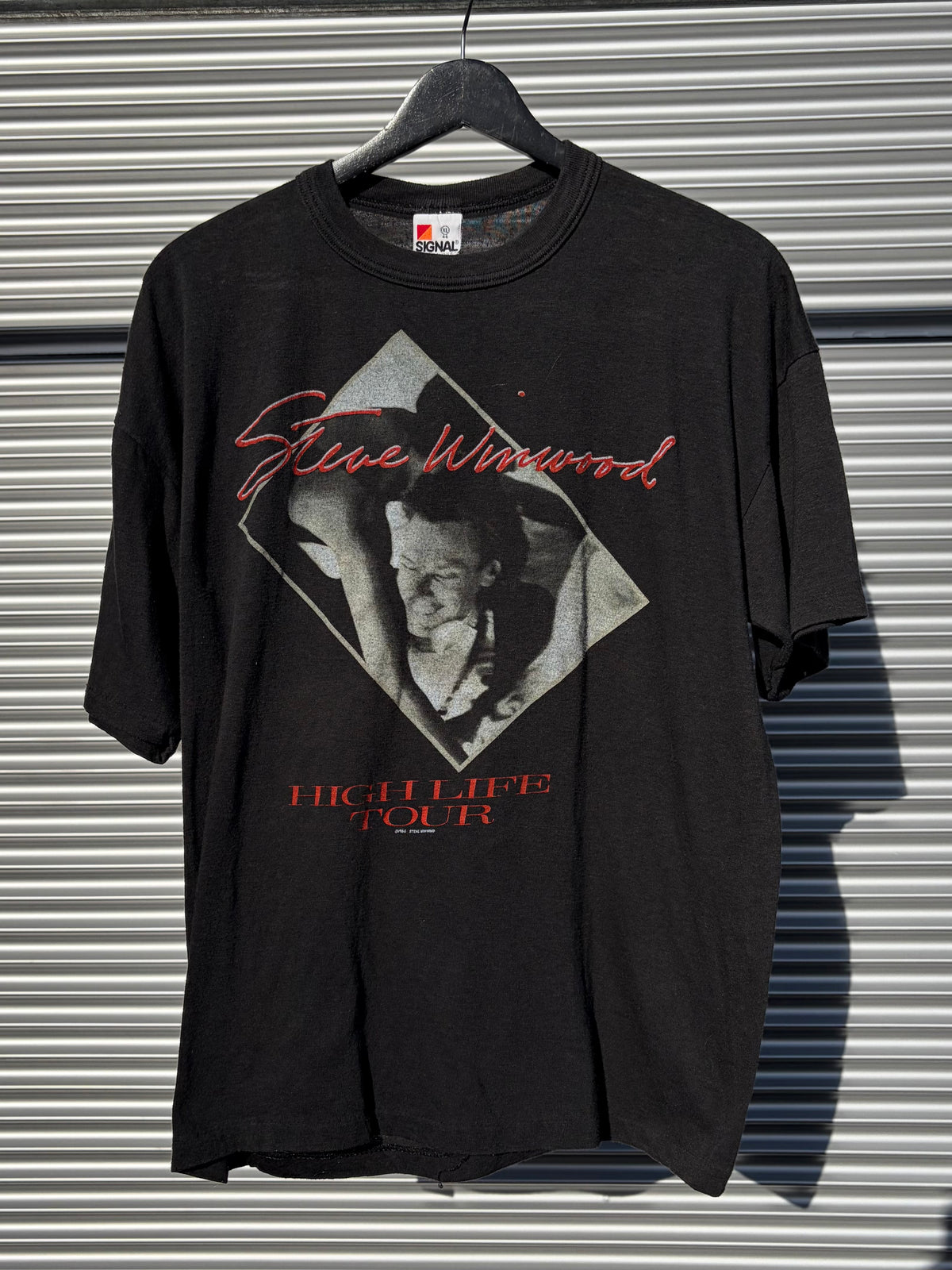 1986 Steve Winwood High Life Tour T-Shirt