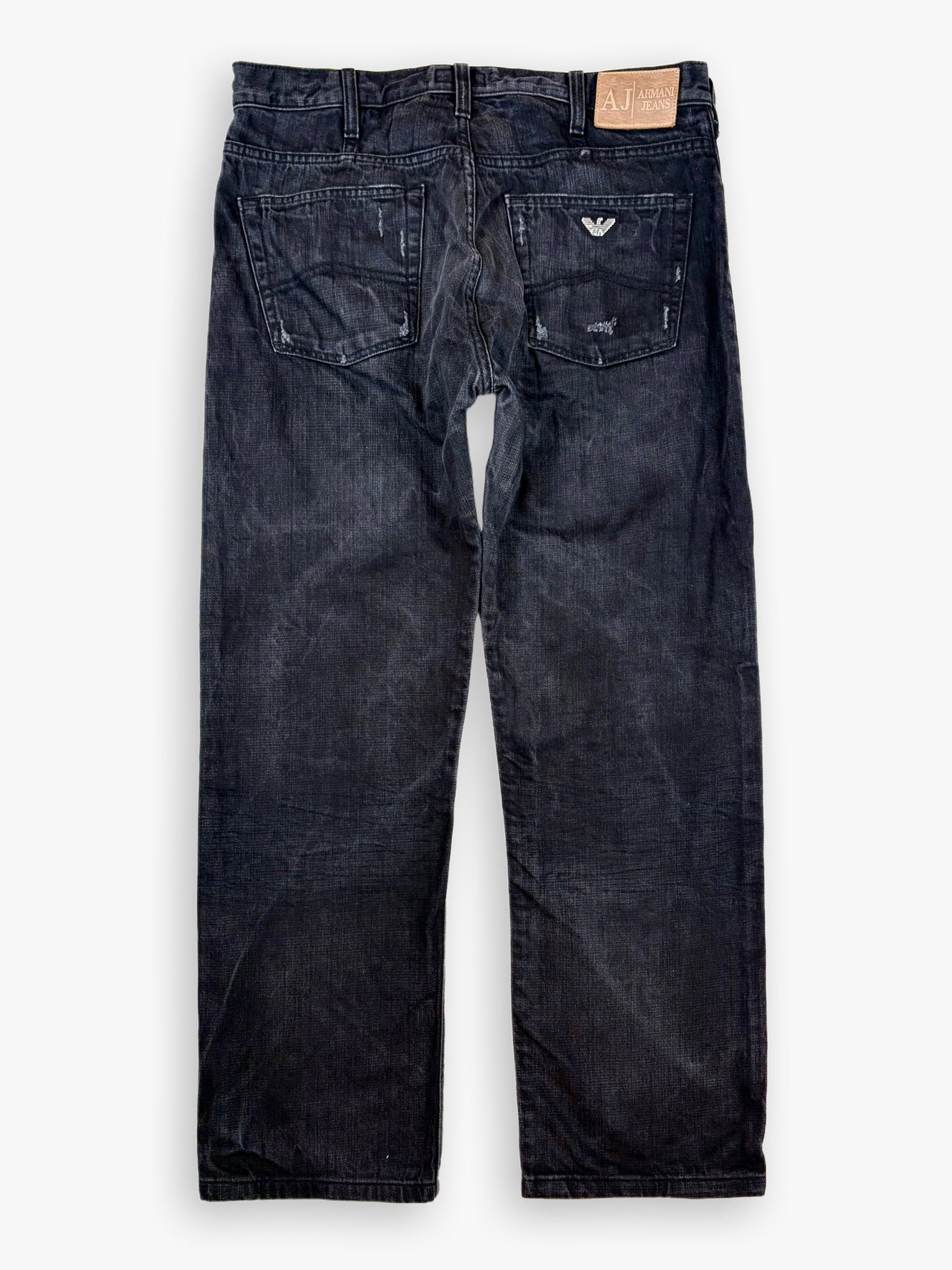 Armani Jeans Straight Leg Jeans