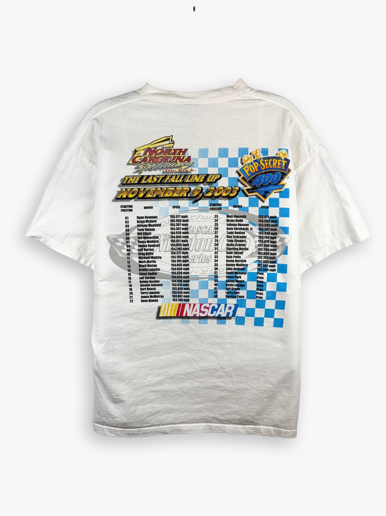 2003 North Carolina Speedway Nascar T-Shirt