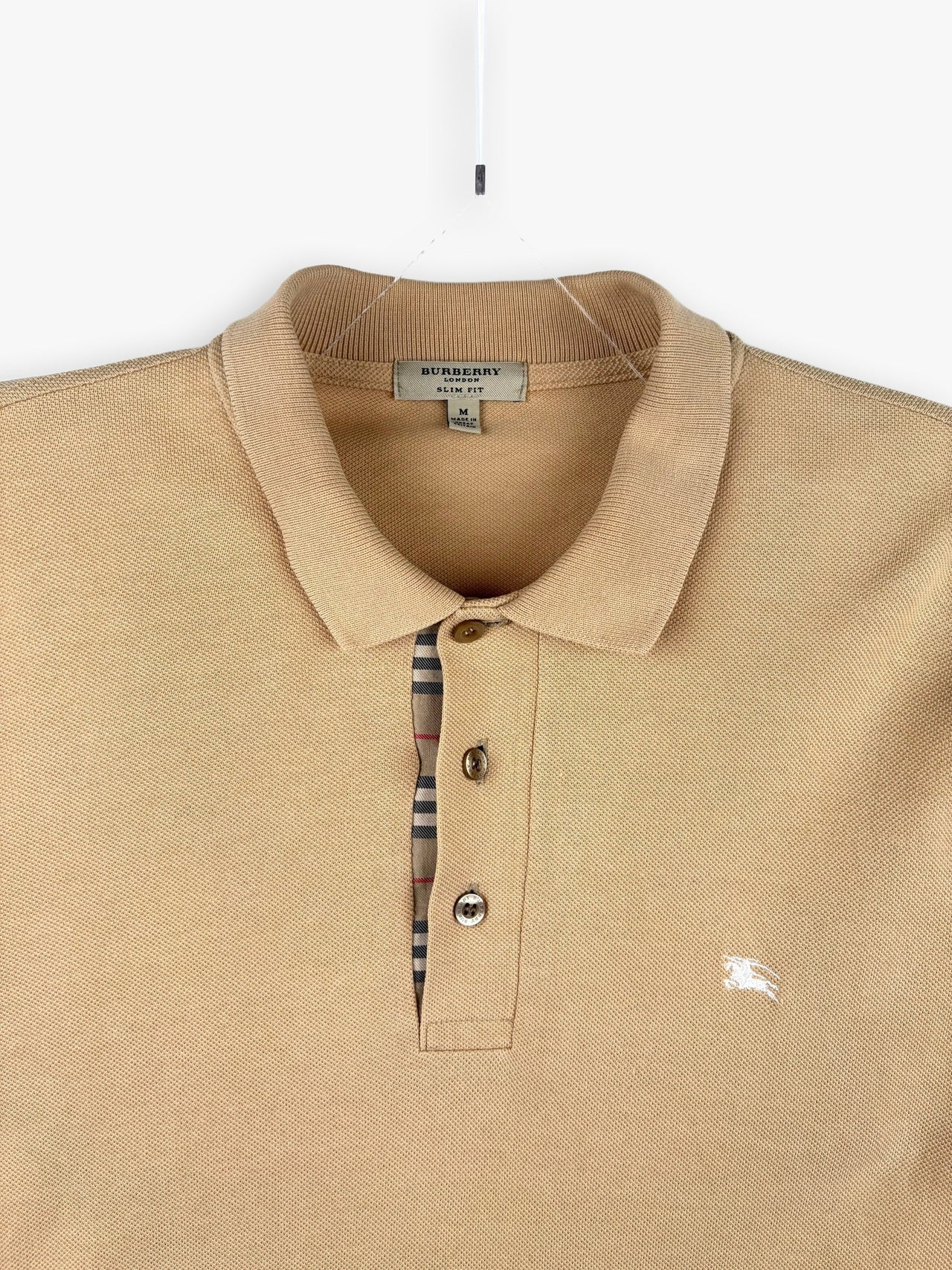 Burberry Long-Sleeve Polo Shirt