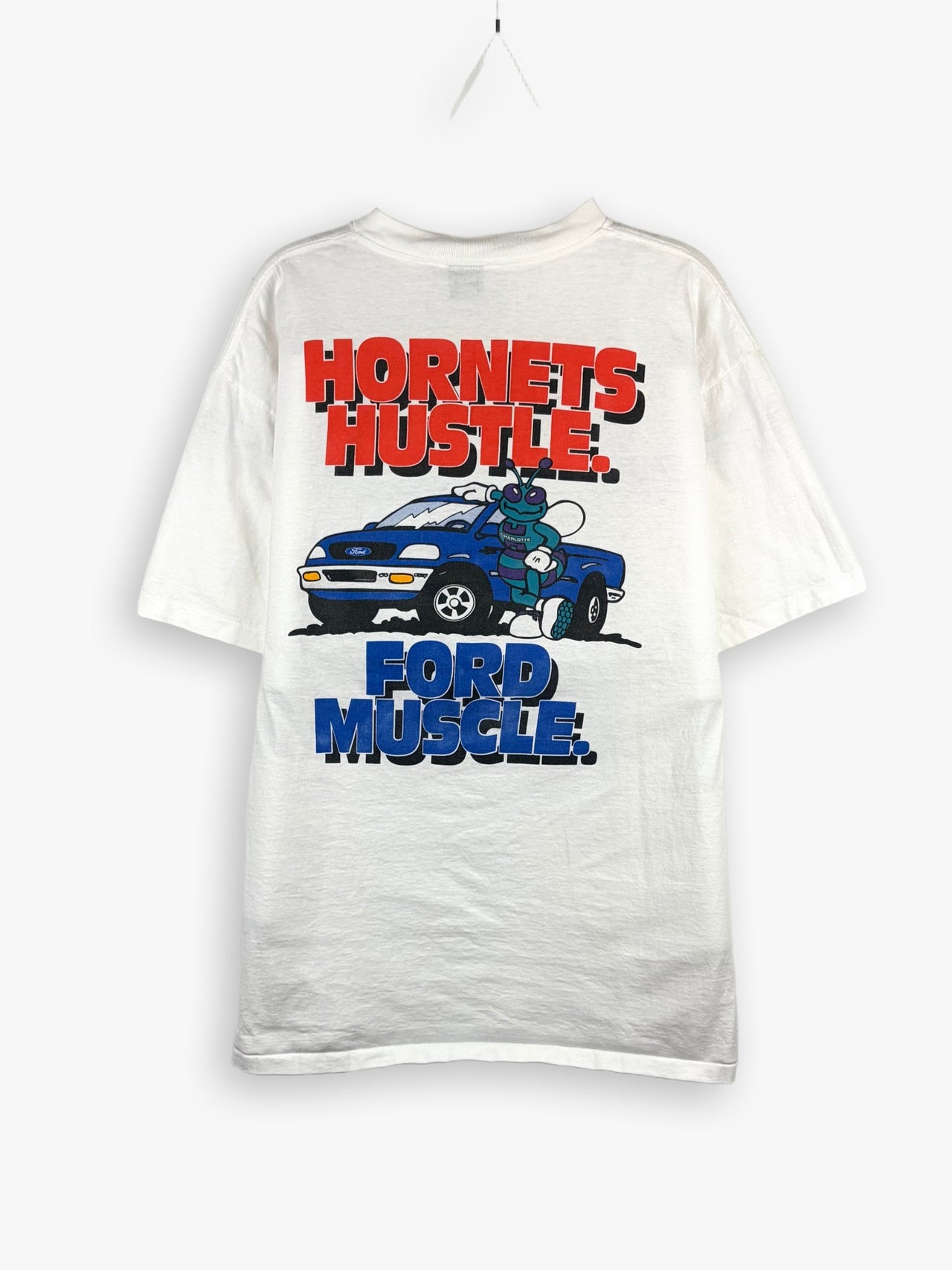 1990s Charlotte Hornets Ford Muscle T-Shirt