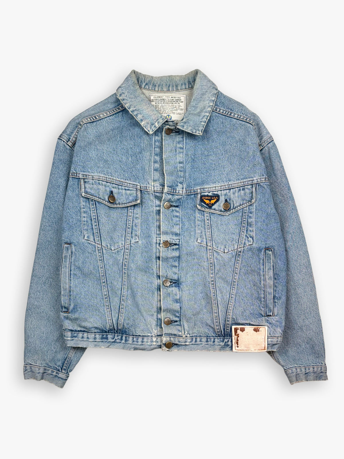 1980s Avirex Denim Jacket