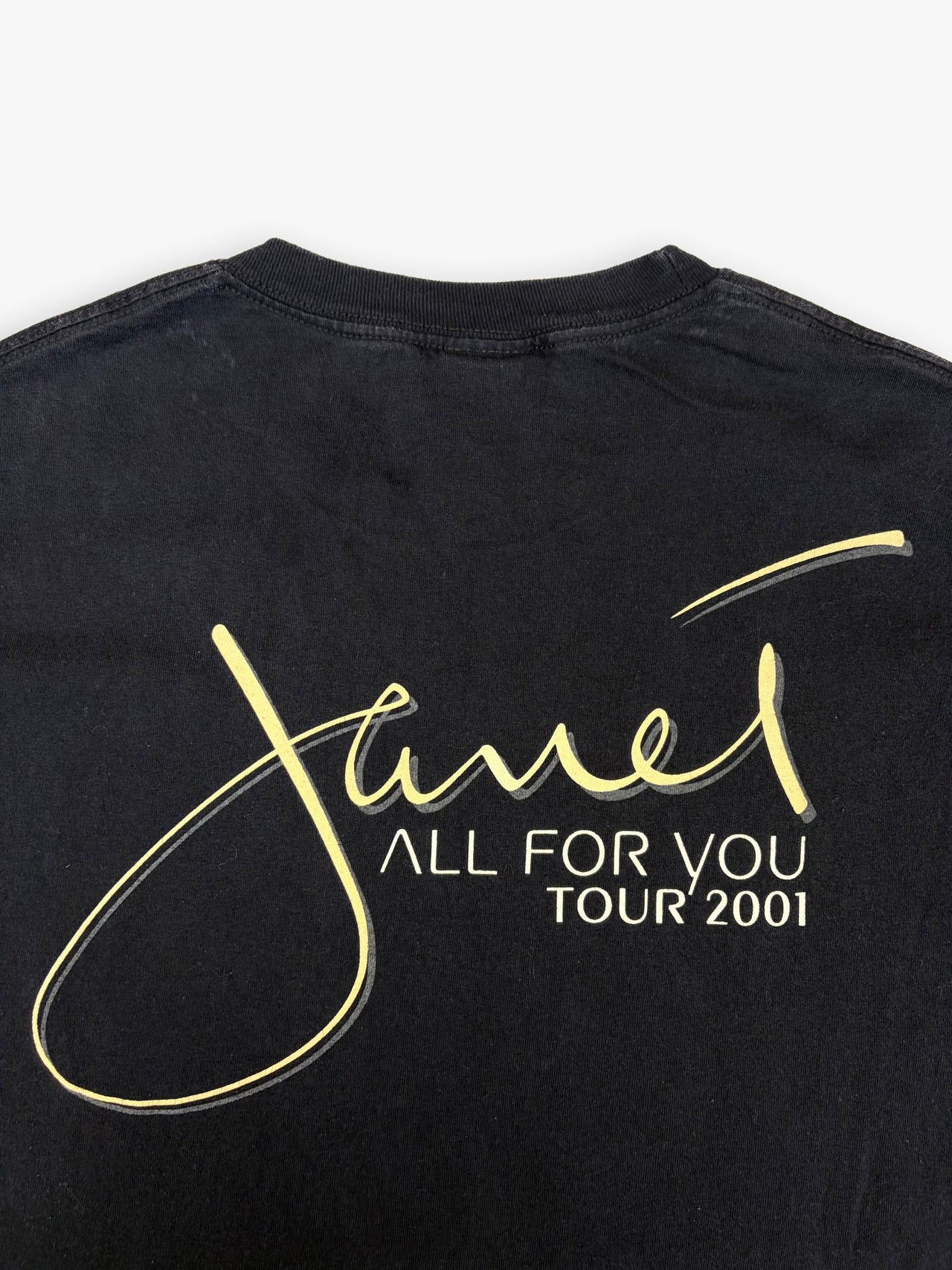 2001 Janet Jackson All For You Tour T-Shirt