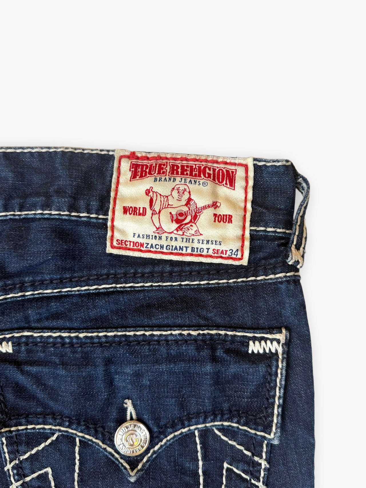 True Religion Straight Leg Jeans