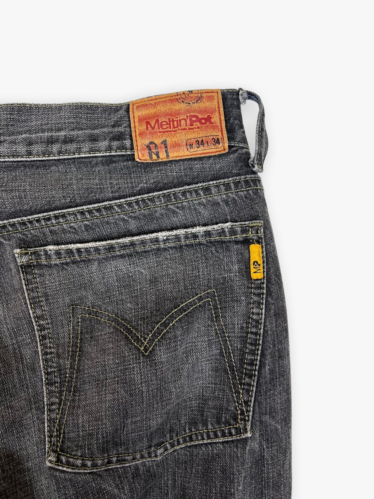 Meltin Pot New Older Jeans Straight Leg Jeans