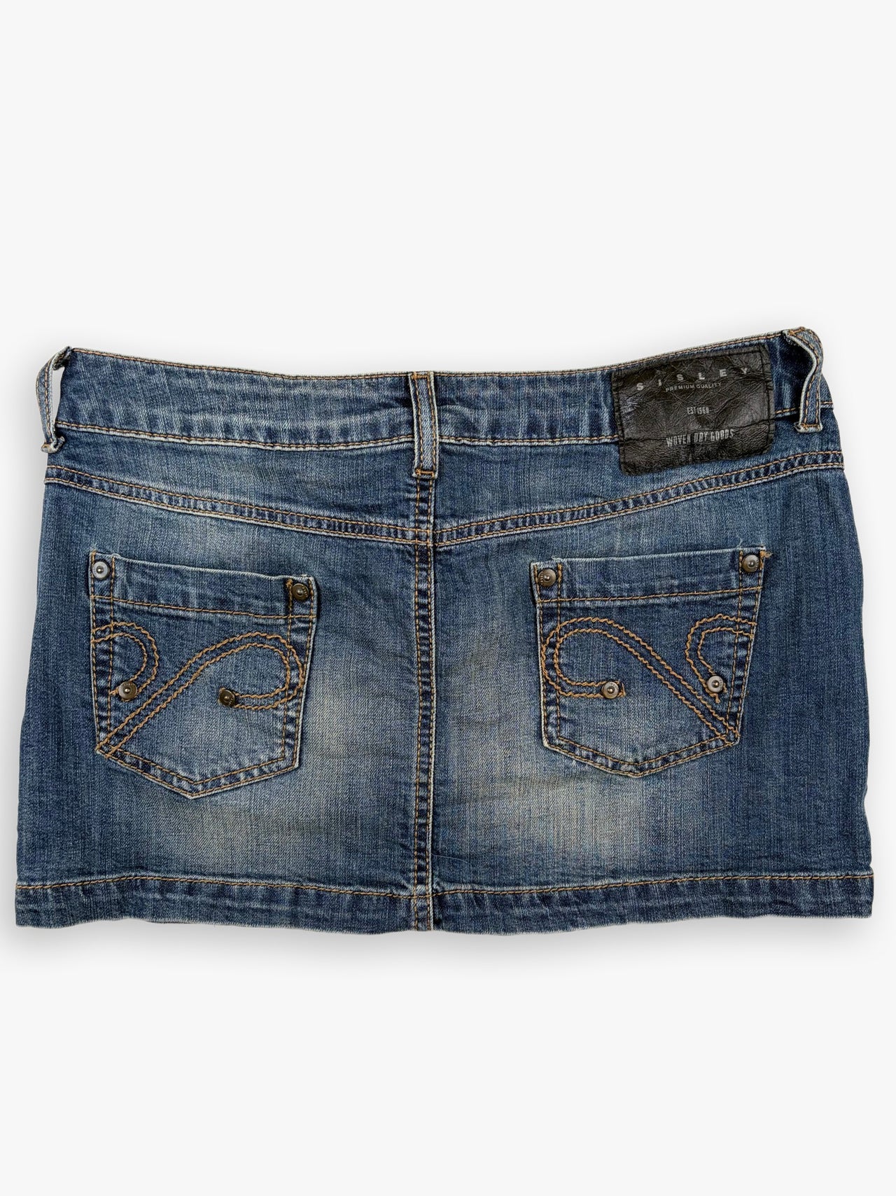 2000s Women’s Sisley Denim Skirt