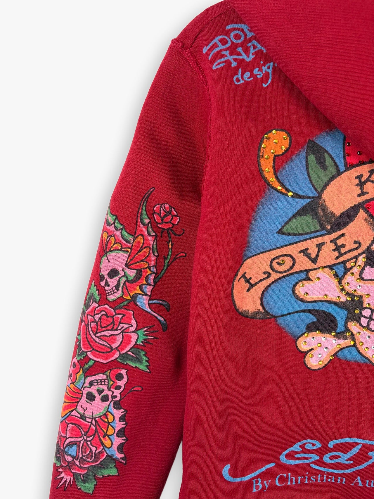 Women’s Ed Hardy Zip-Up Hoodie