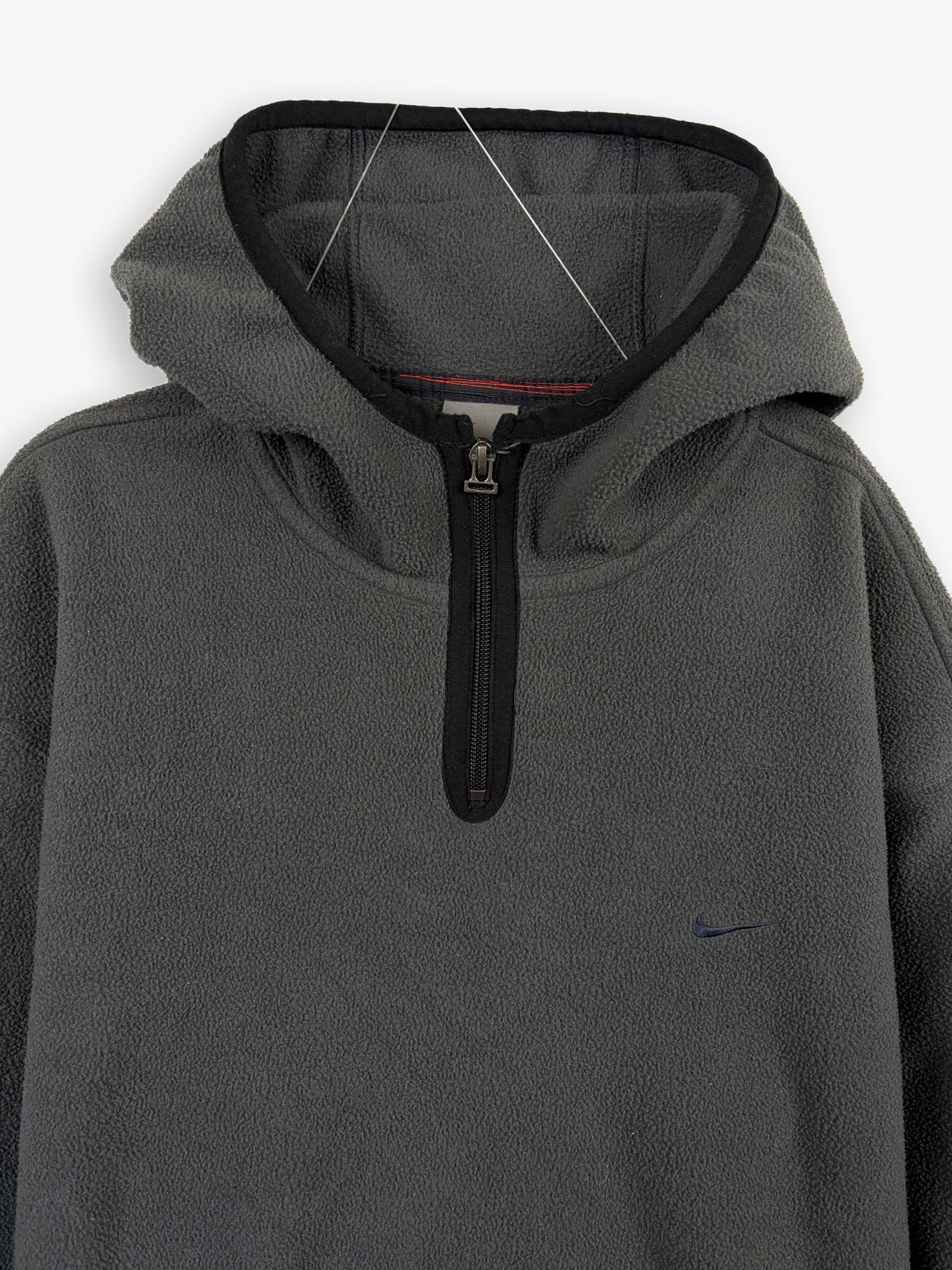 2000s Nike Quarter Zip Hooded Fleece