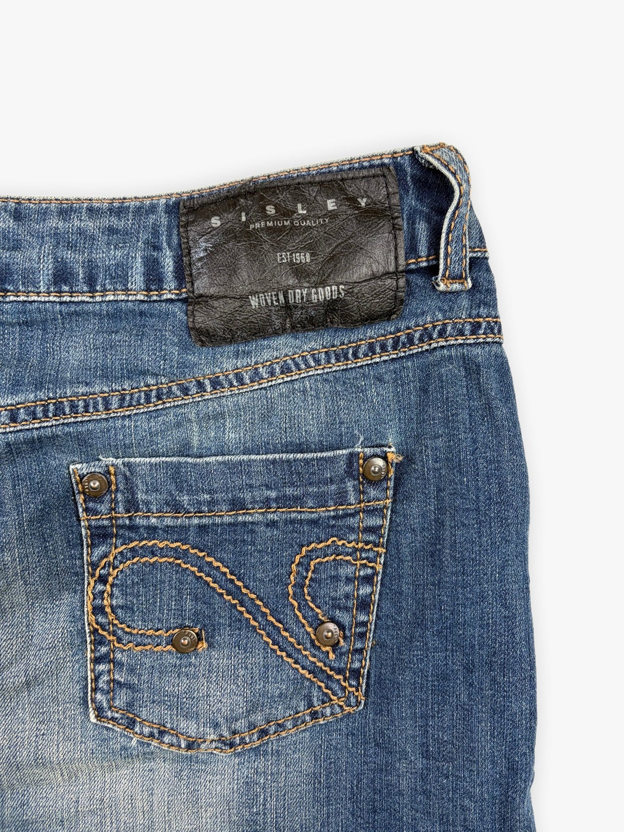 2000s Women’s Sisley Denim Skirt