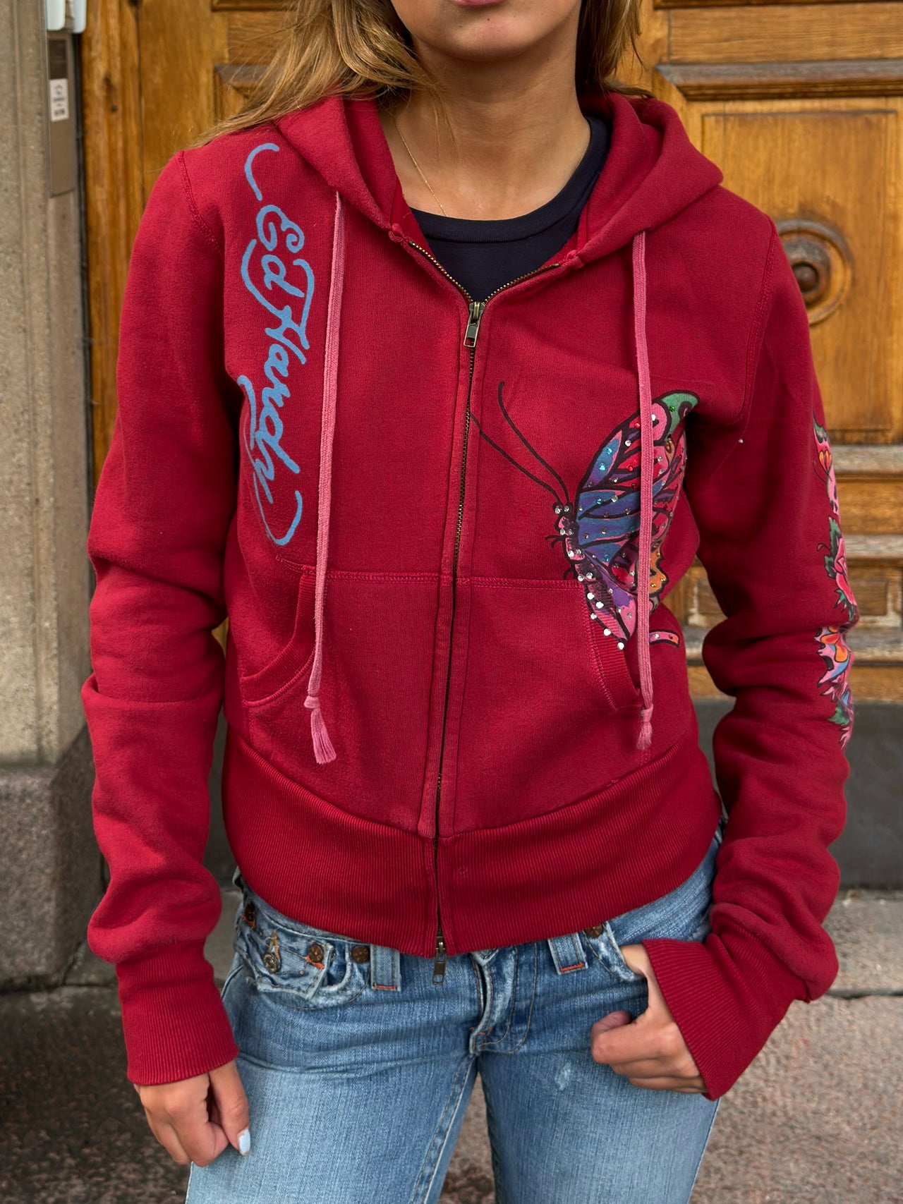 Women’s Ed Hardy Zip-Up Hoodie