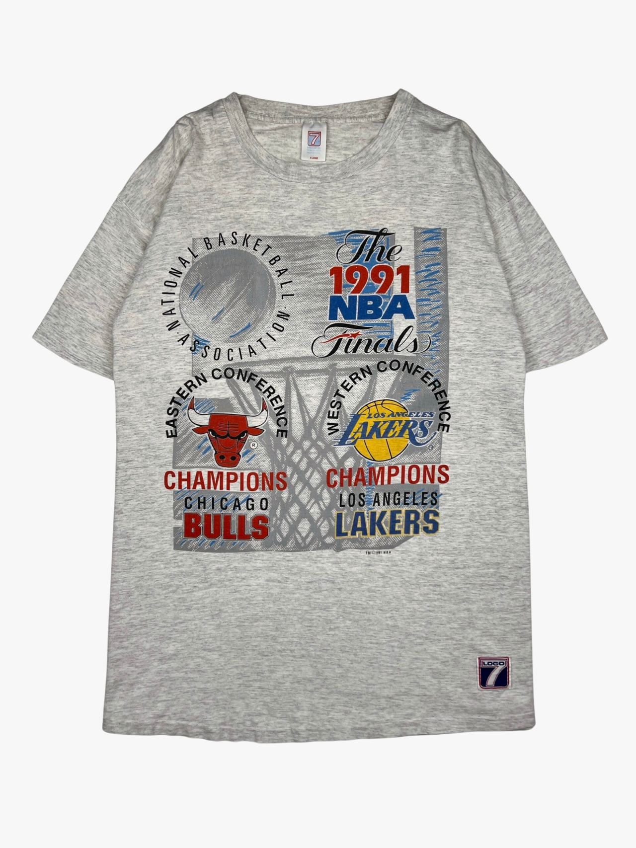1991 The NBA Finals Single Stitch T-Shirt