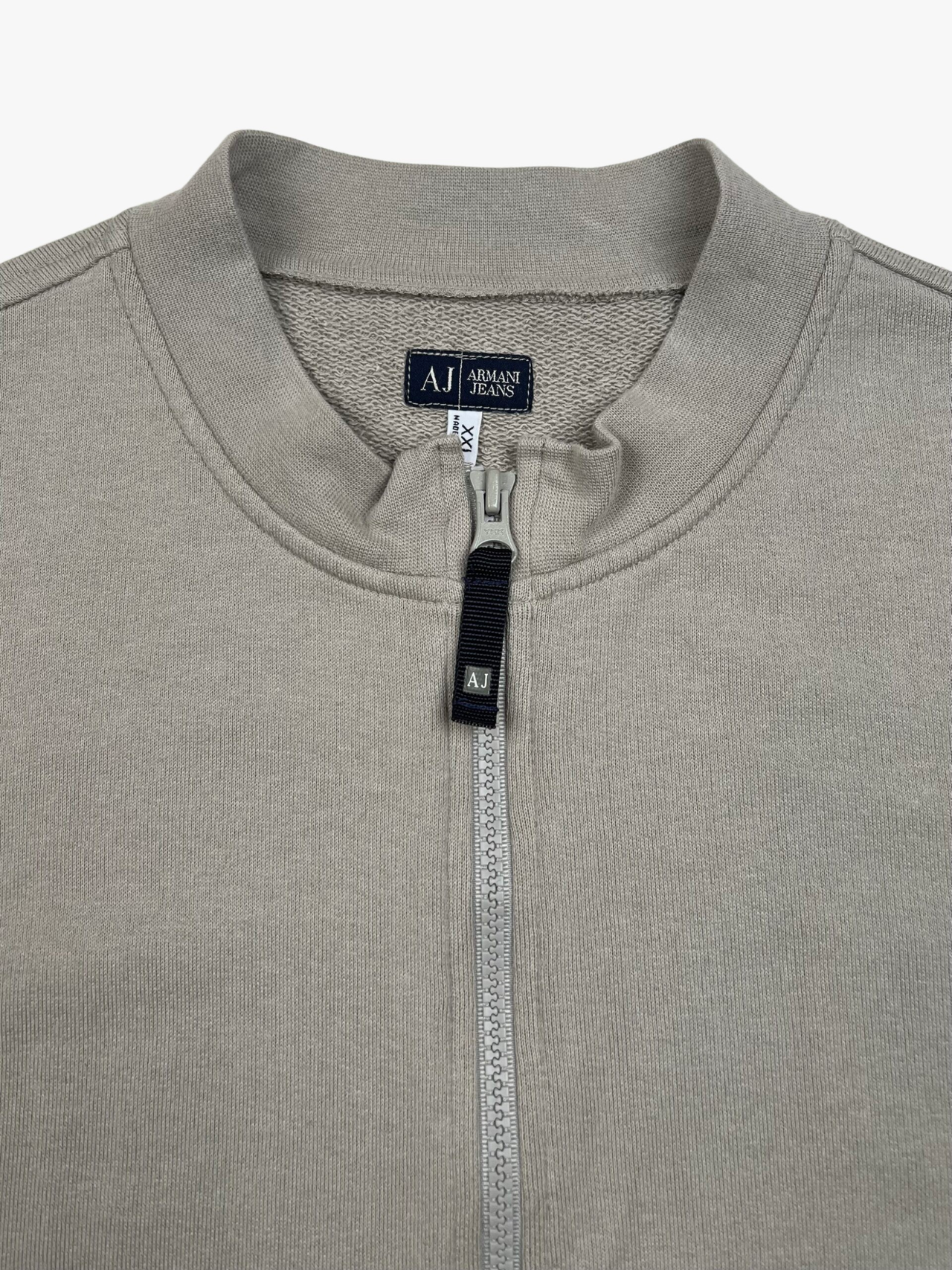 Armani Jeans Sweatshirt Double Zip Vest